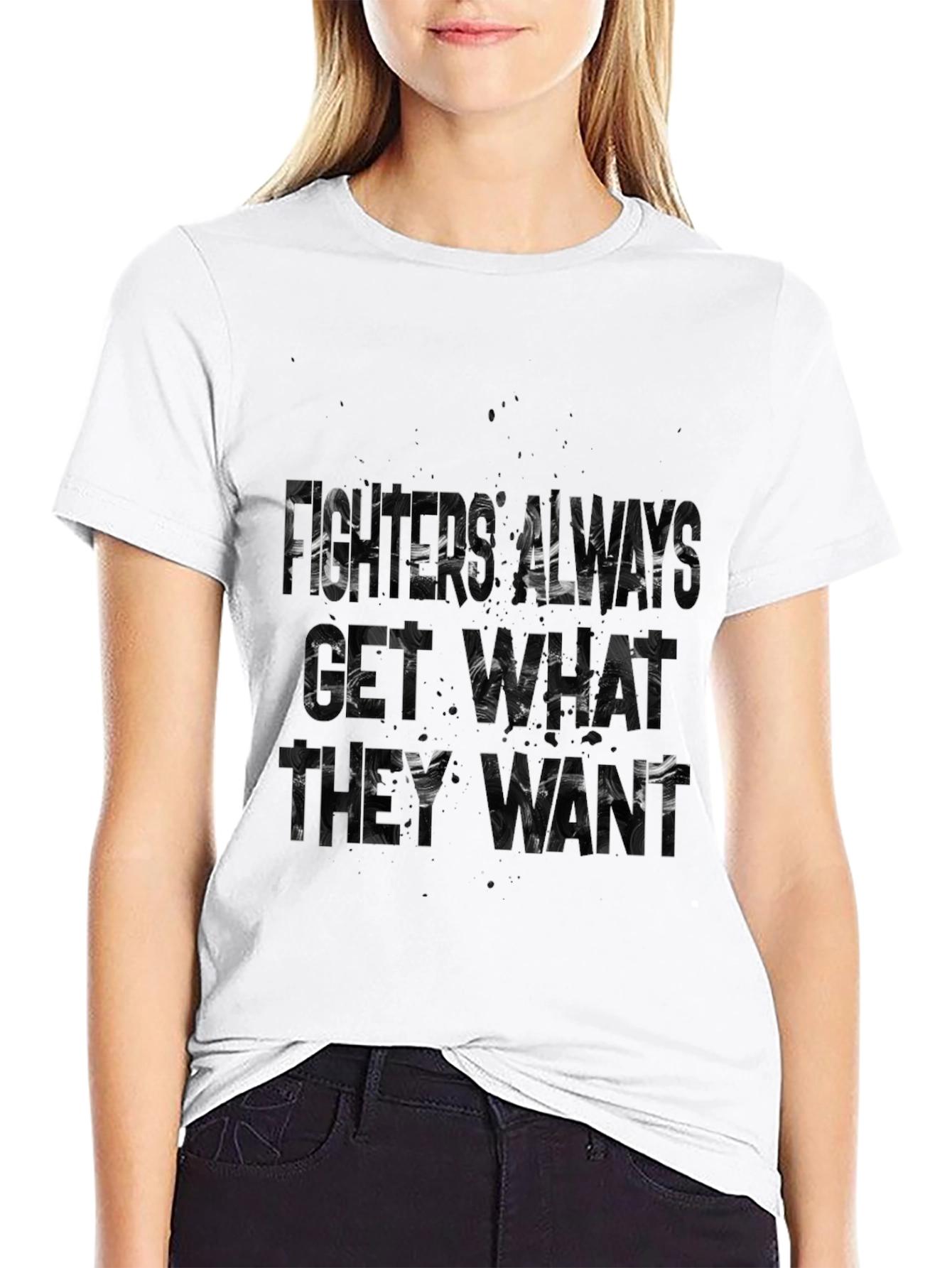 Fisher Always Get What They Want Black T-Shirt