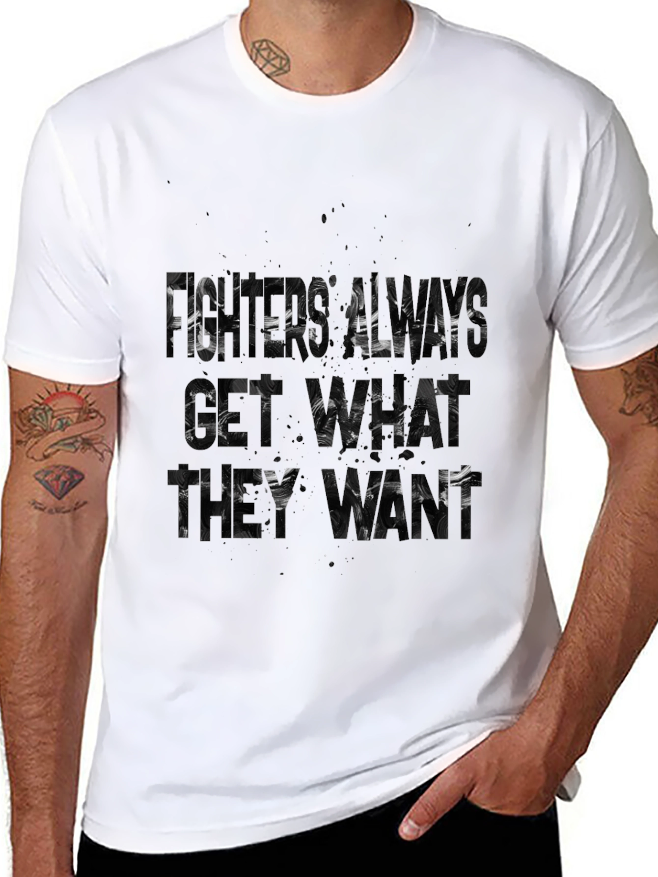 Fisher Always Get What They Want Black T-Shirt