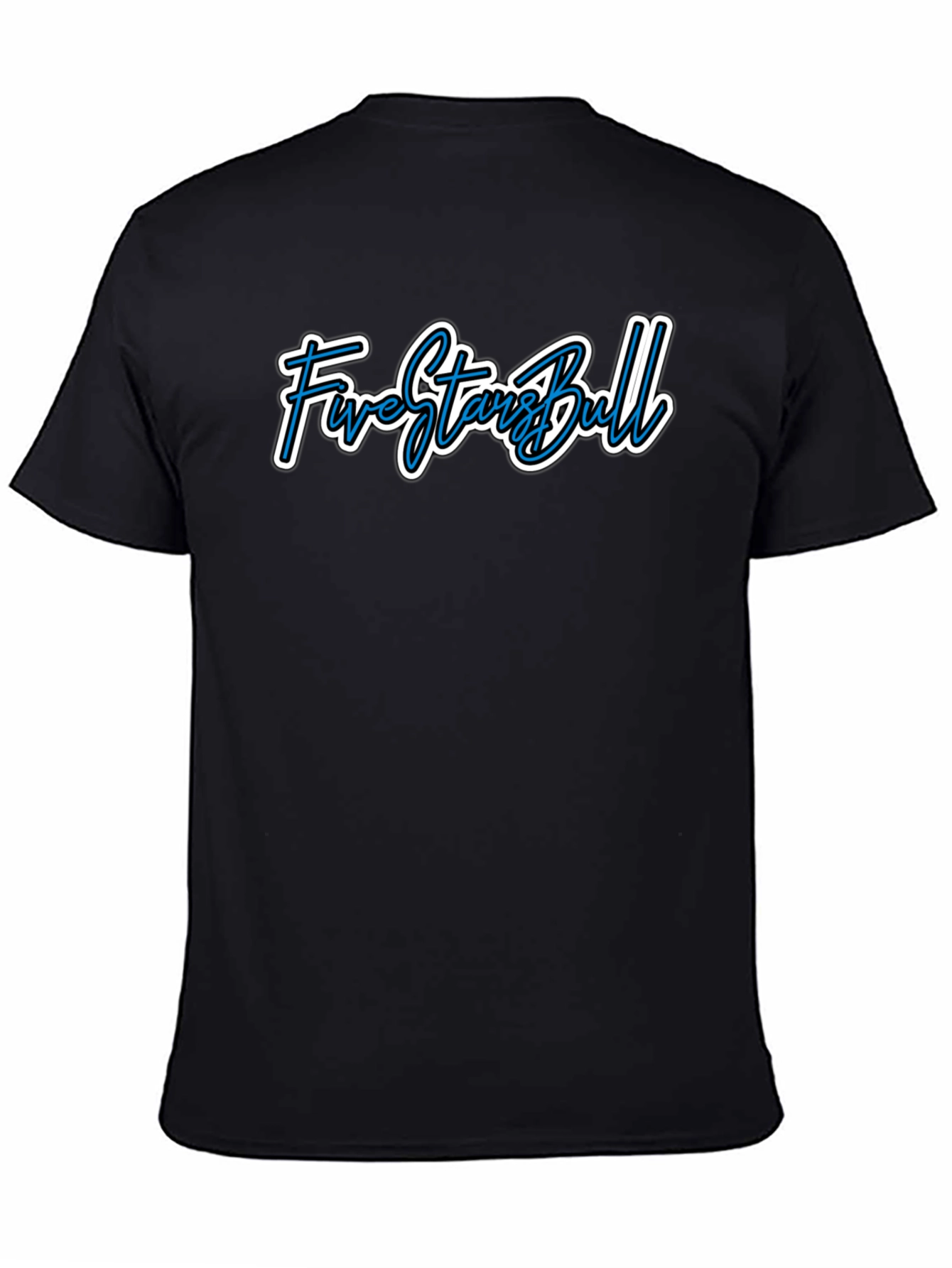 Five Star Bull Graphic Tee - Trendy Mens Shirt
