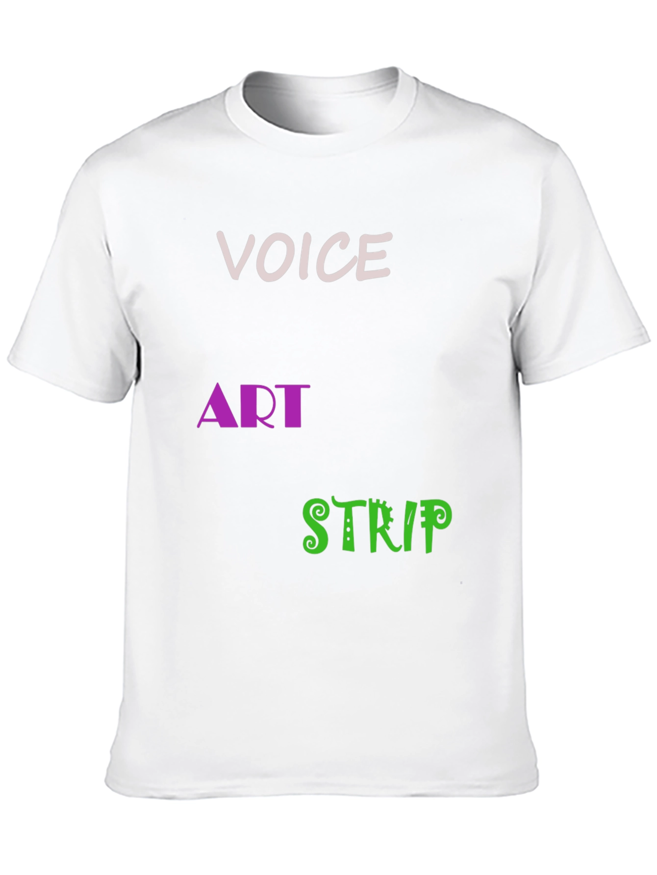 Voice Art Strip T-Shirt
