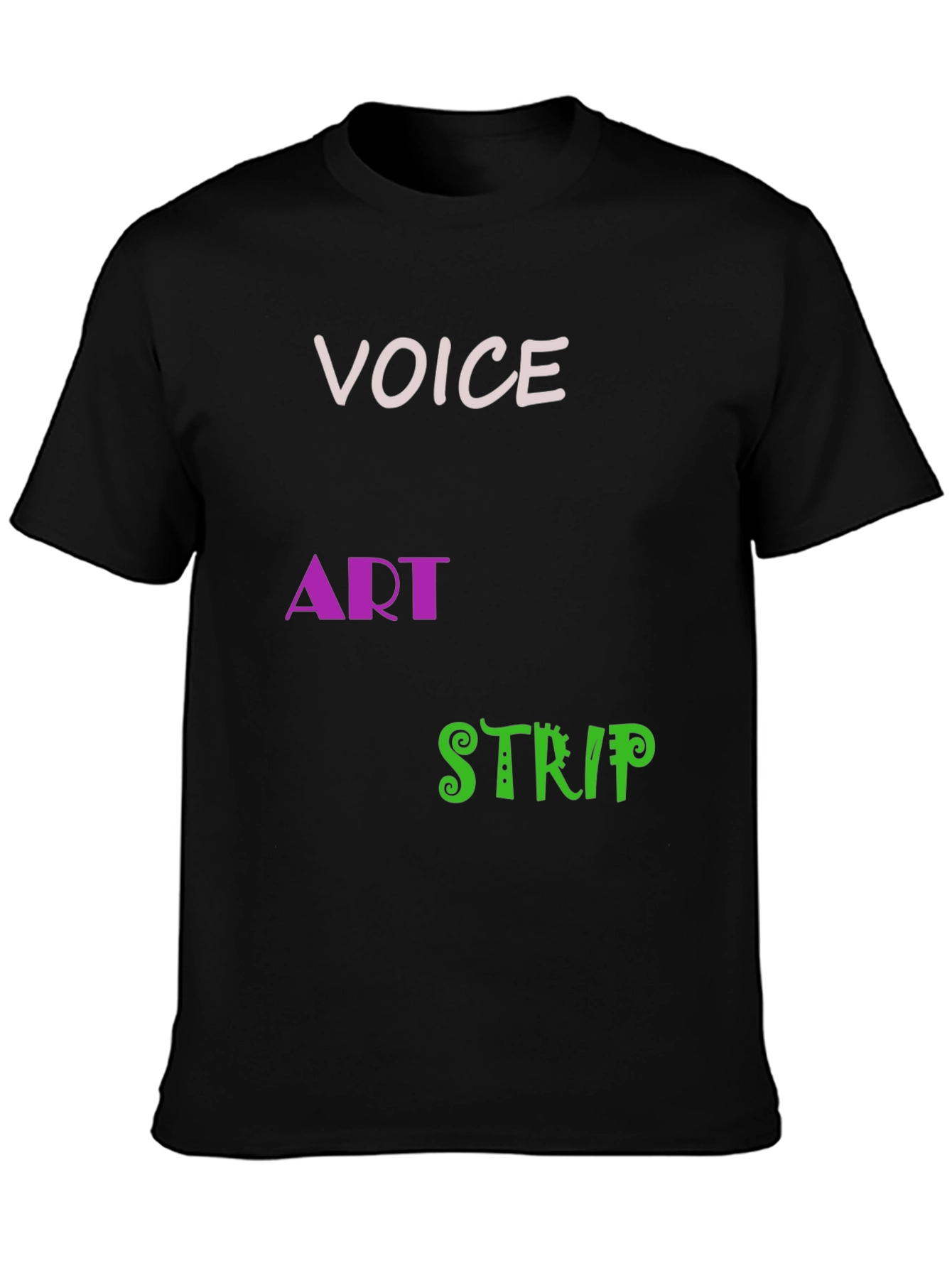 Voice Art Strip T-Shirt