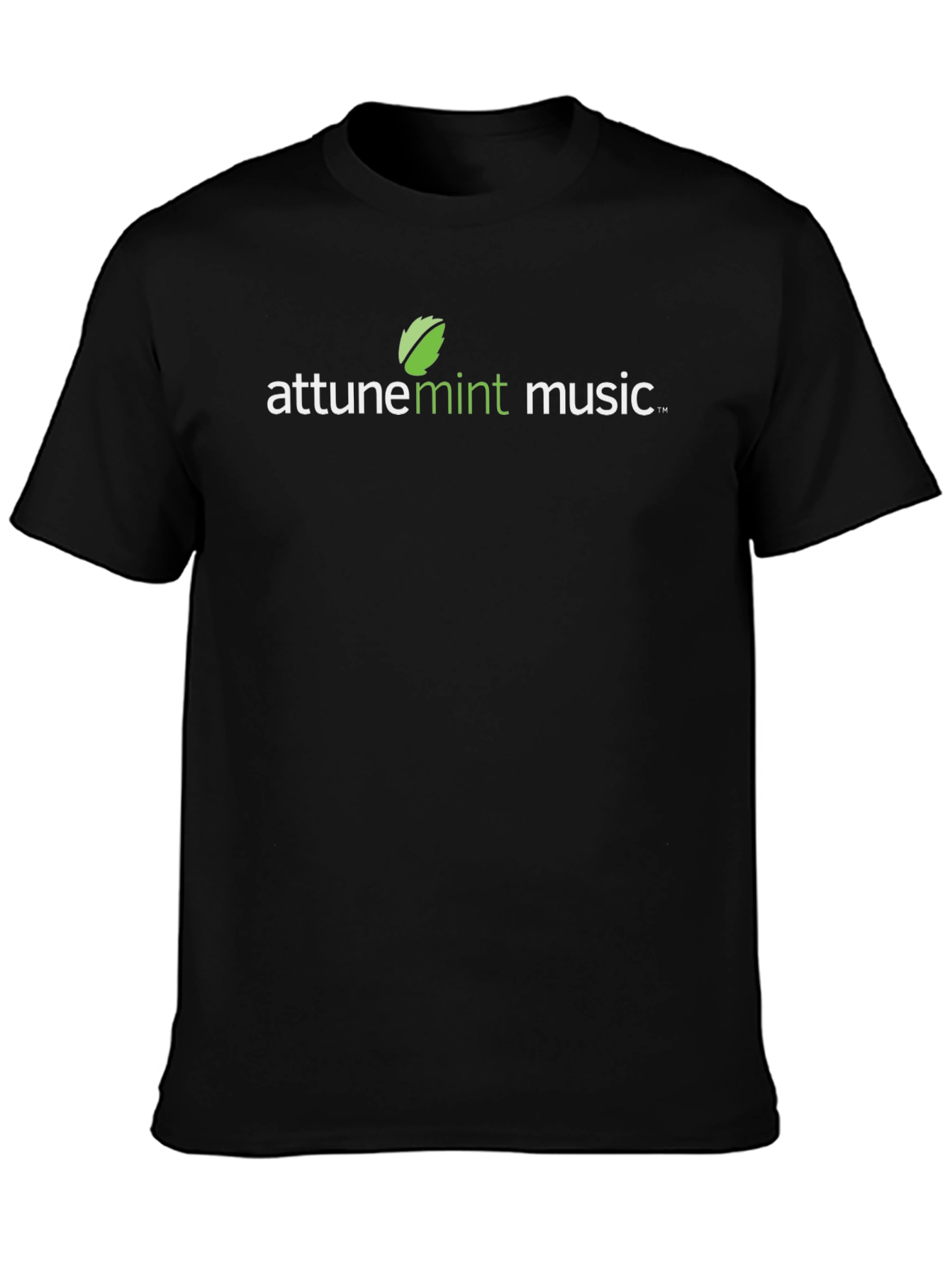 Attune Mint Music T-Shirt - Stylish Black Tee
