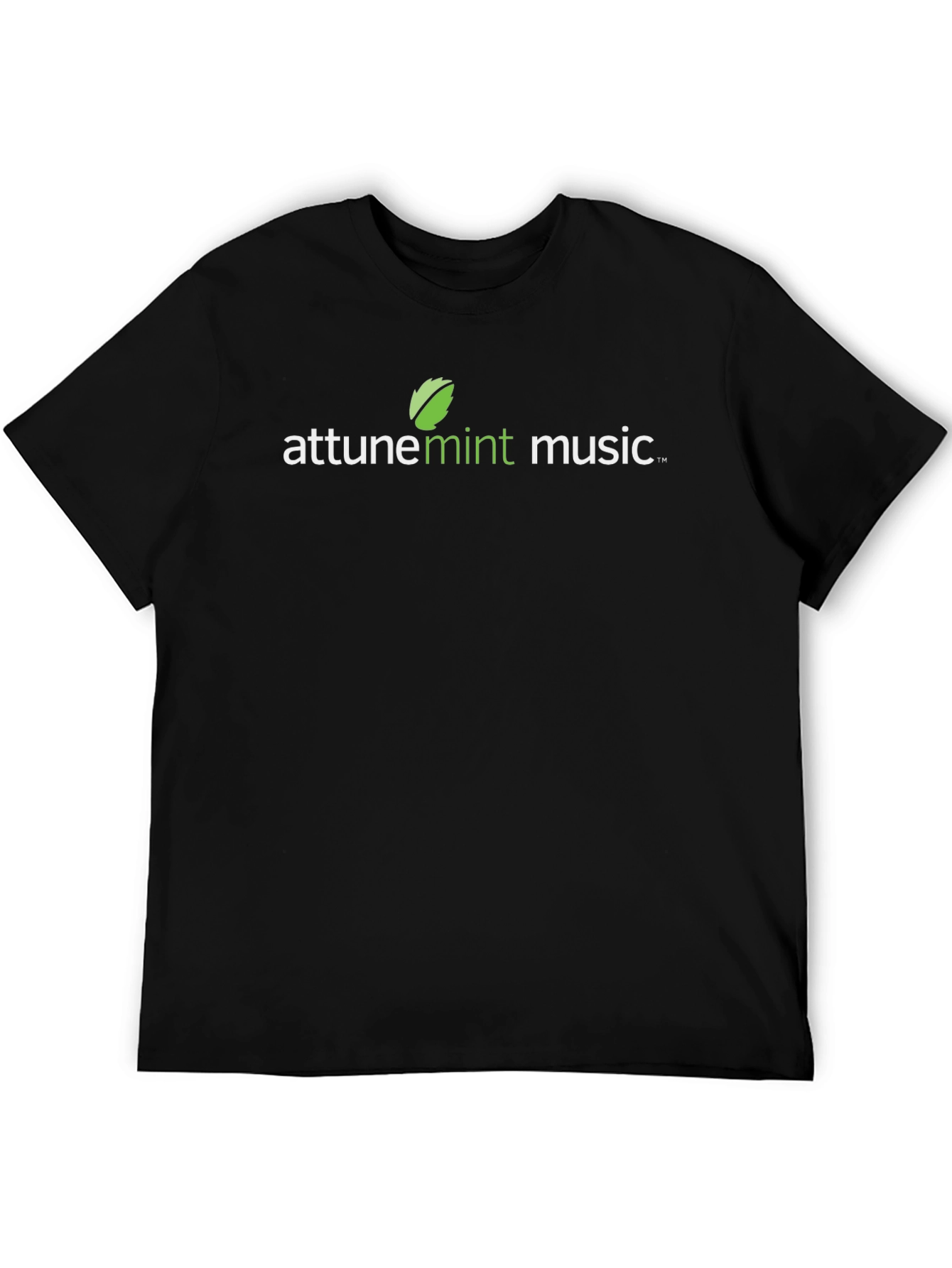 Attune Mint Music T-Shirt - Stylish Black Tee