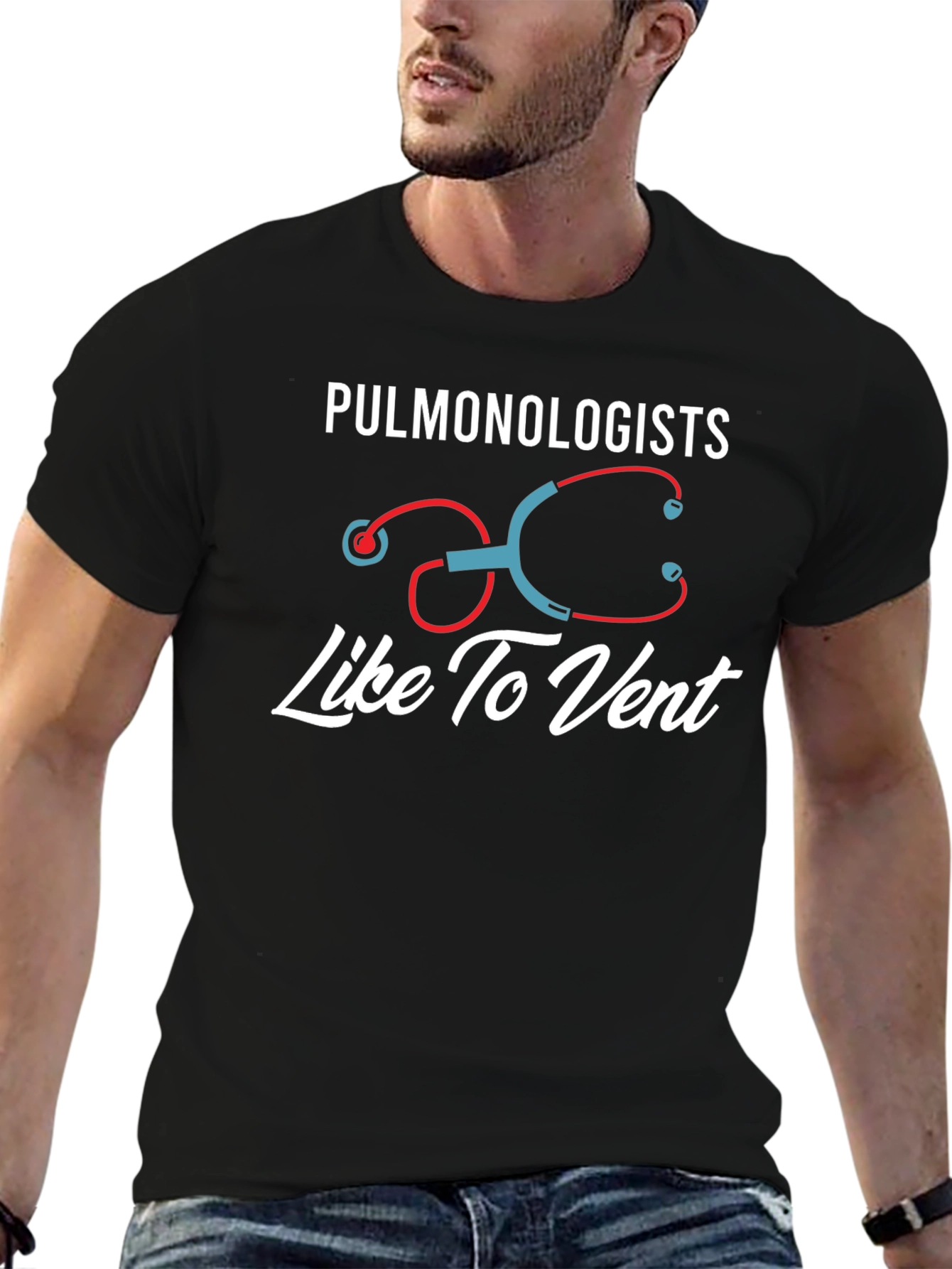 Pulmonologists Like To Vent Graphic T-Shirt