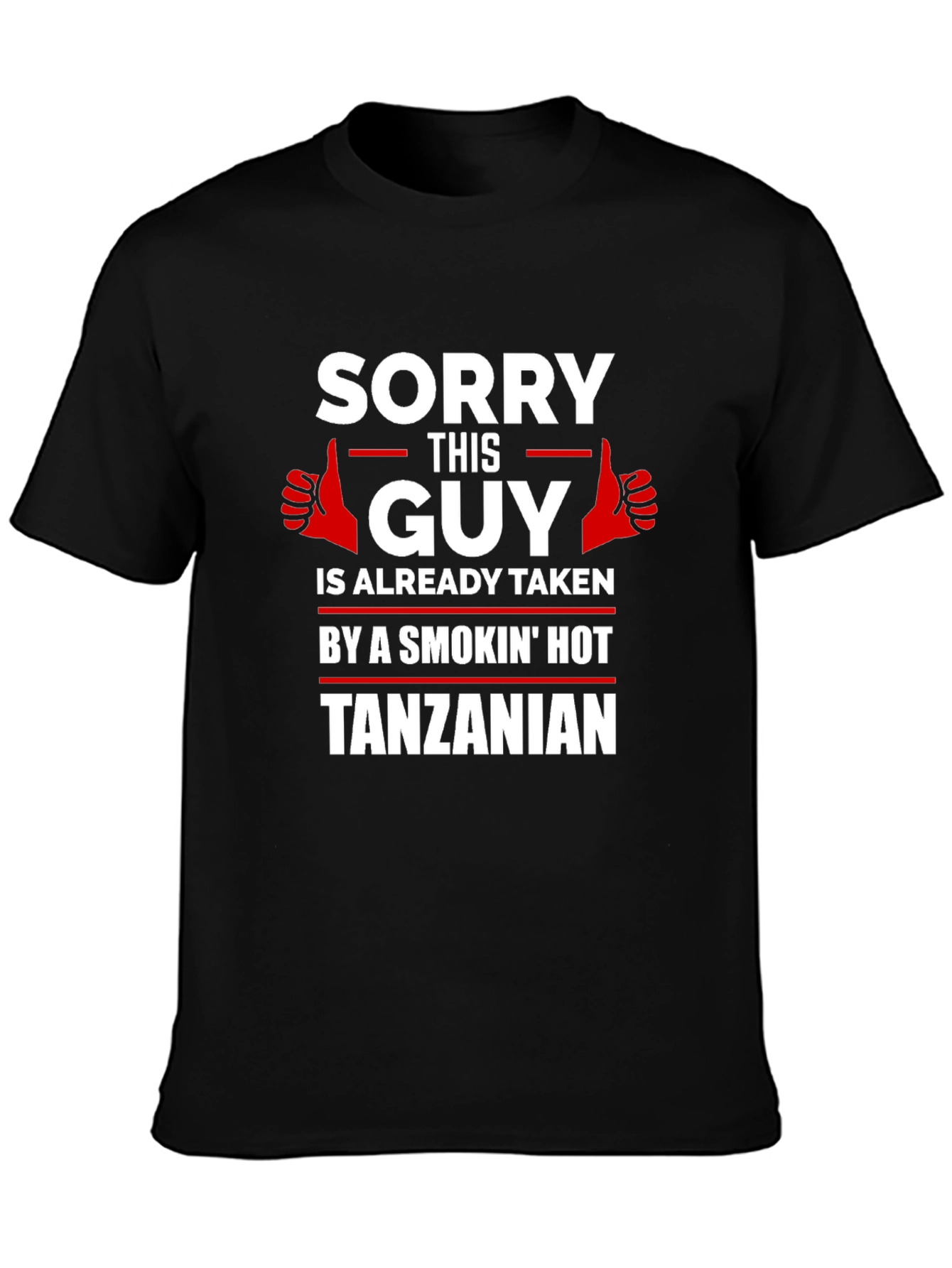 Taken by a Hot Tanzanian T-Shirt
