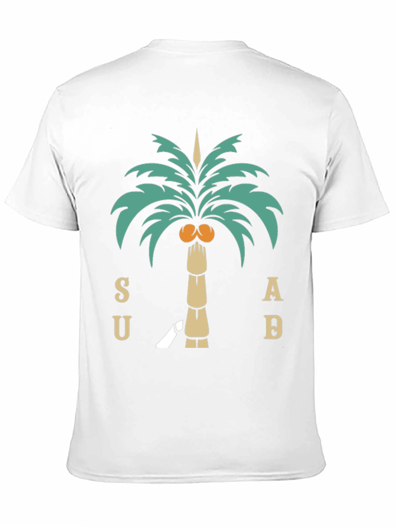 S.U.A.D Palm Tree T-Shirt - Black