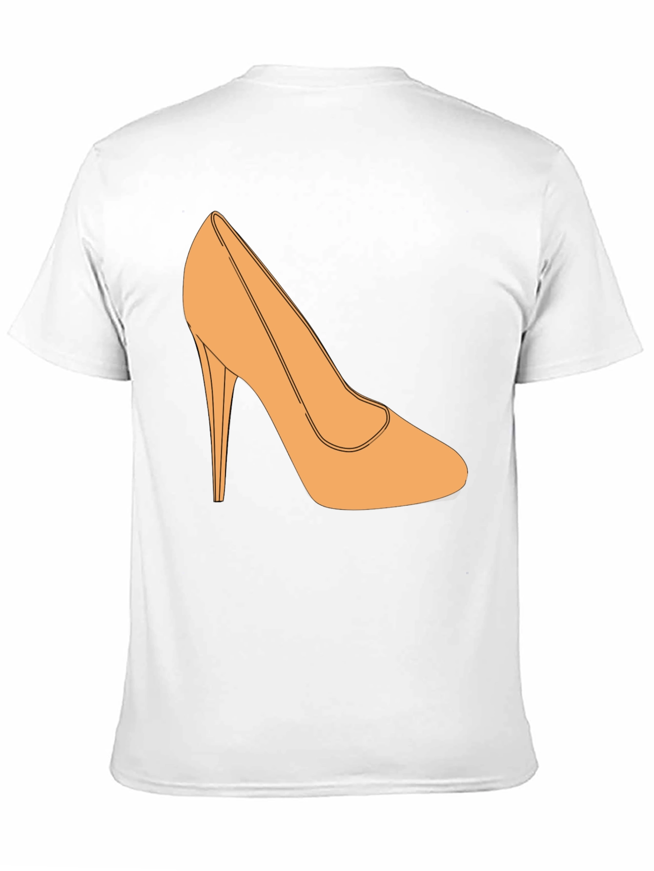 High Heel Shoe Graphic Tee - Stylish and Fun