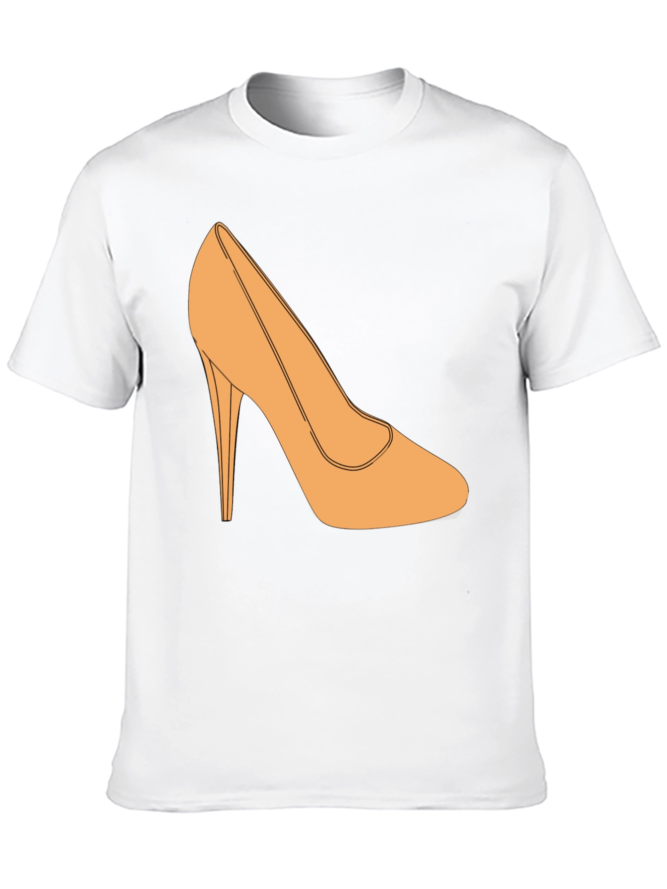 High Heel Shoe Graphic Tee - Stylish and Fun