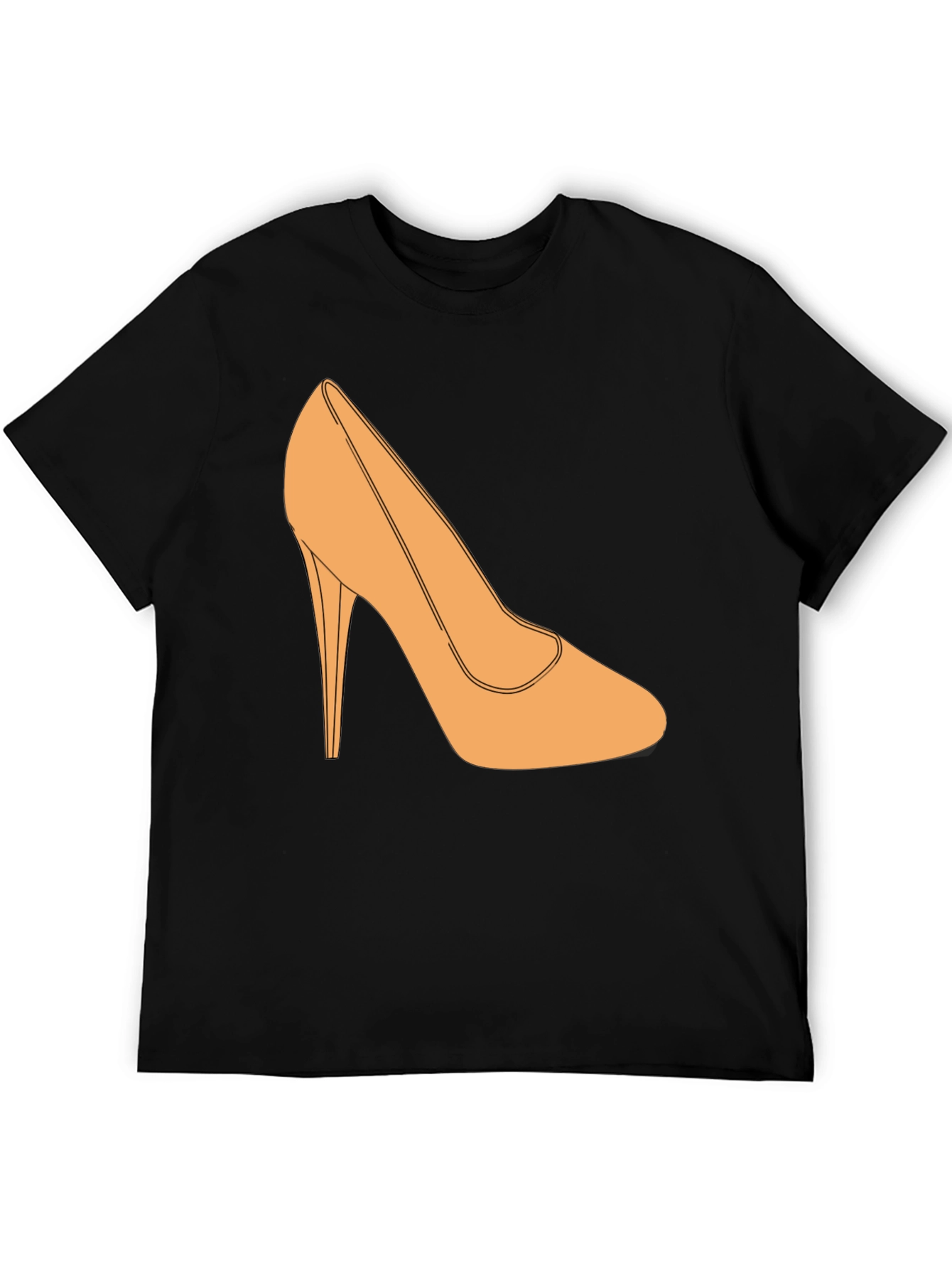 High Heel Shoe Graphic Tee - Stylish and Fun