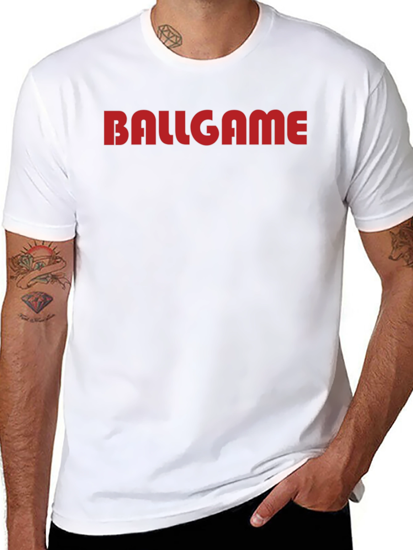 Ballgame Graphic Tee - Classic Style
