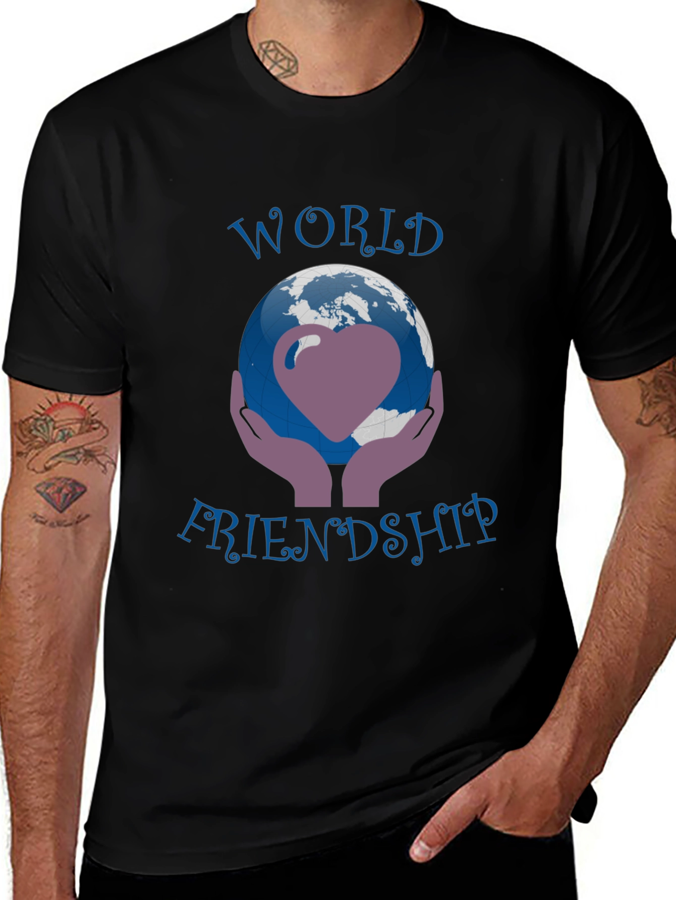 World Friendship Graphic Tee - Unisex