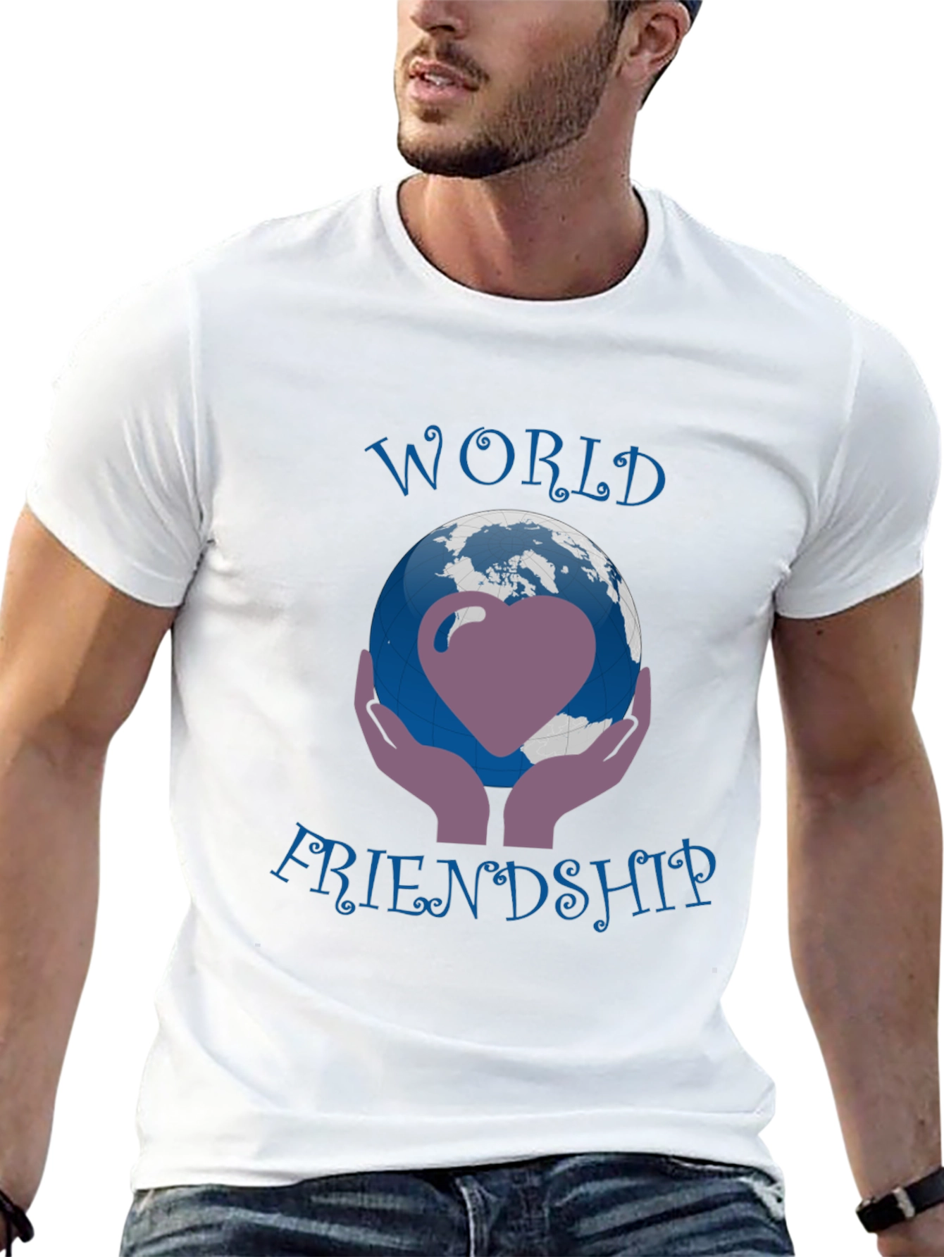 World Friendship Graphic Tee - Unisex