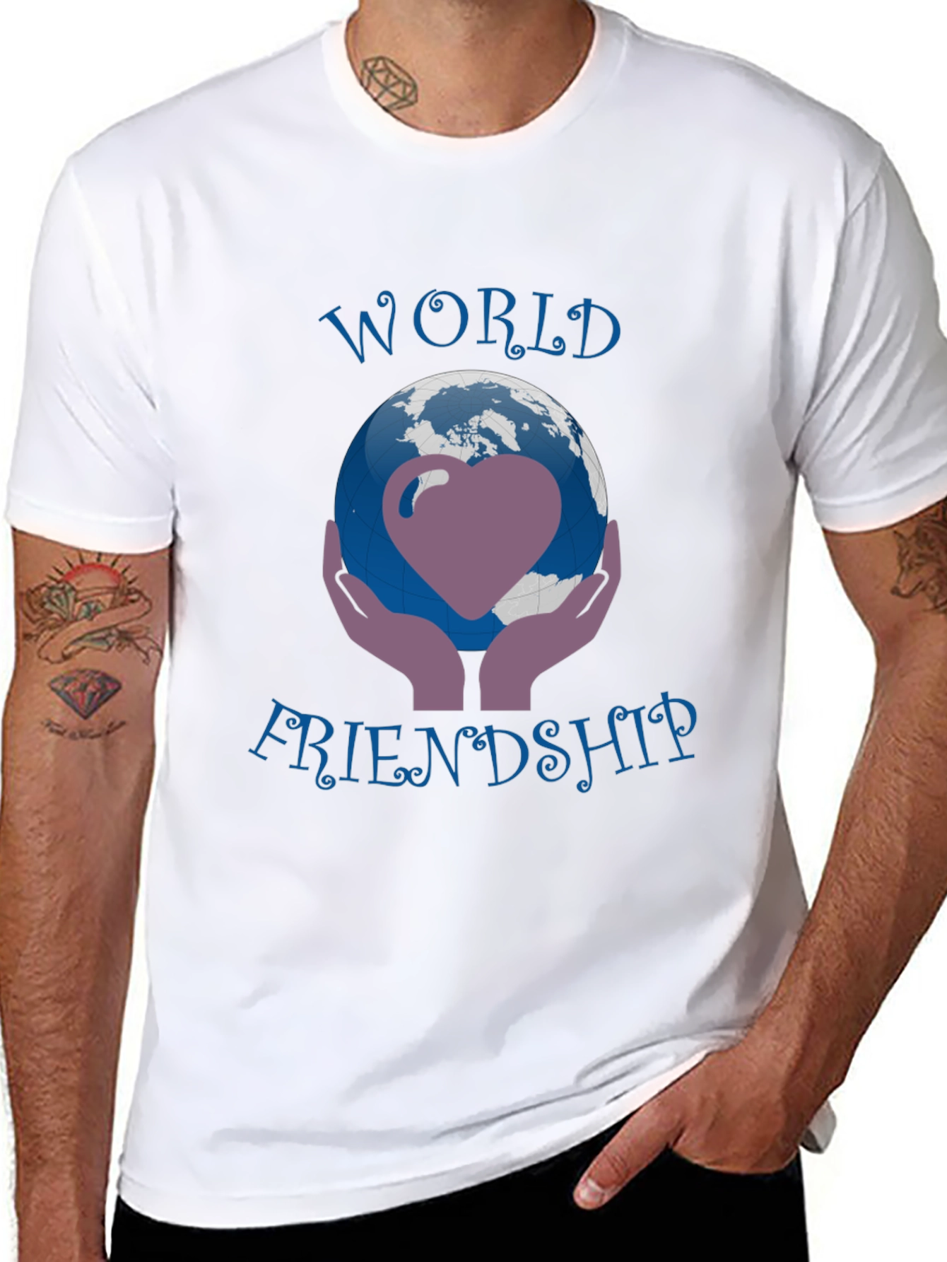 World Friendship Graphic Tee - Unisex
