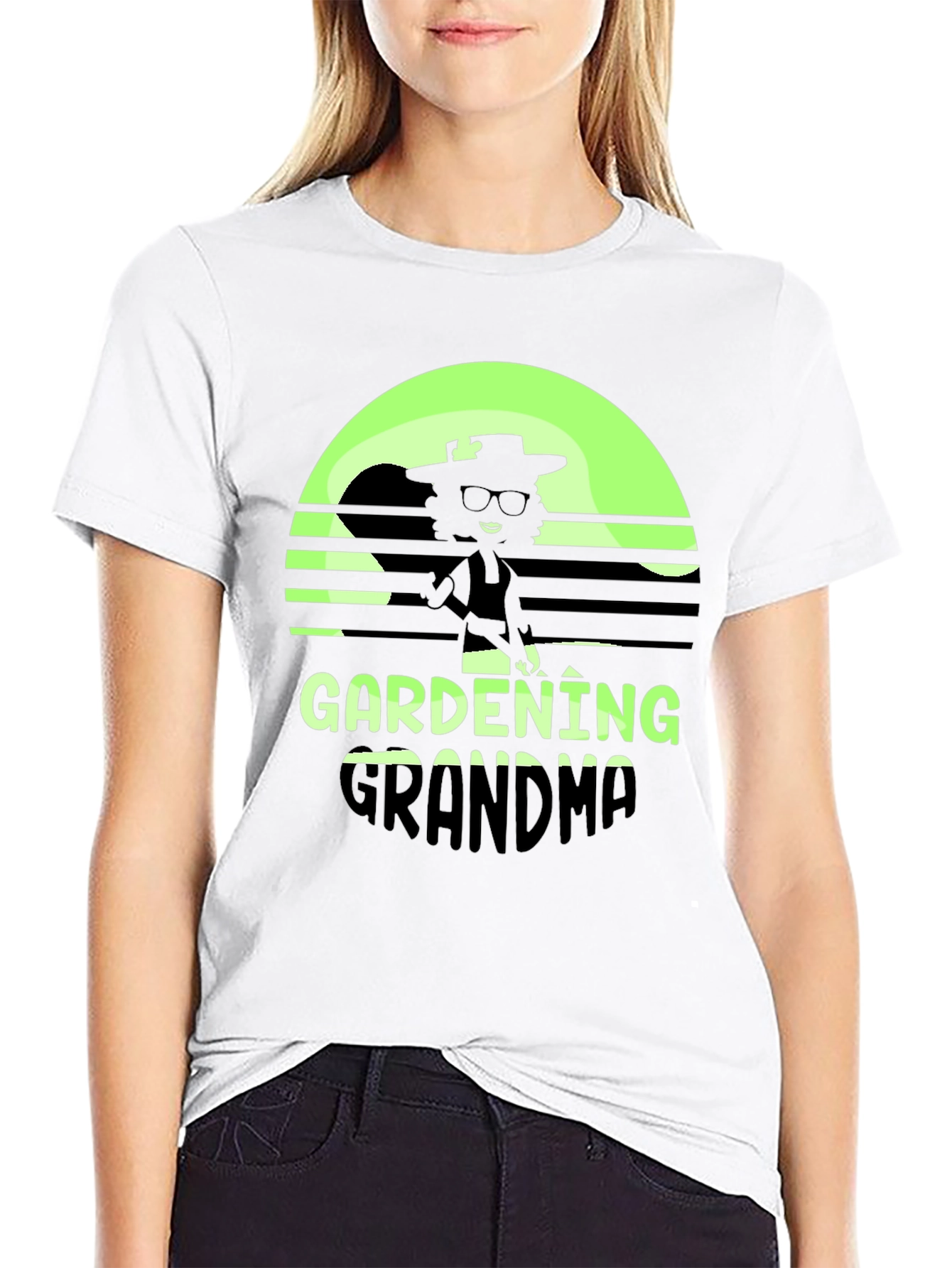 Gardening Grandma T-Shirt - Retro Style