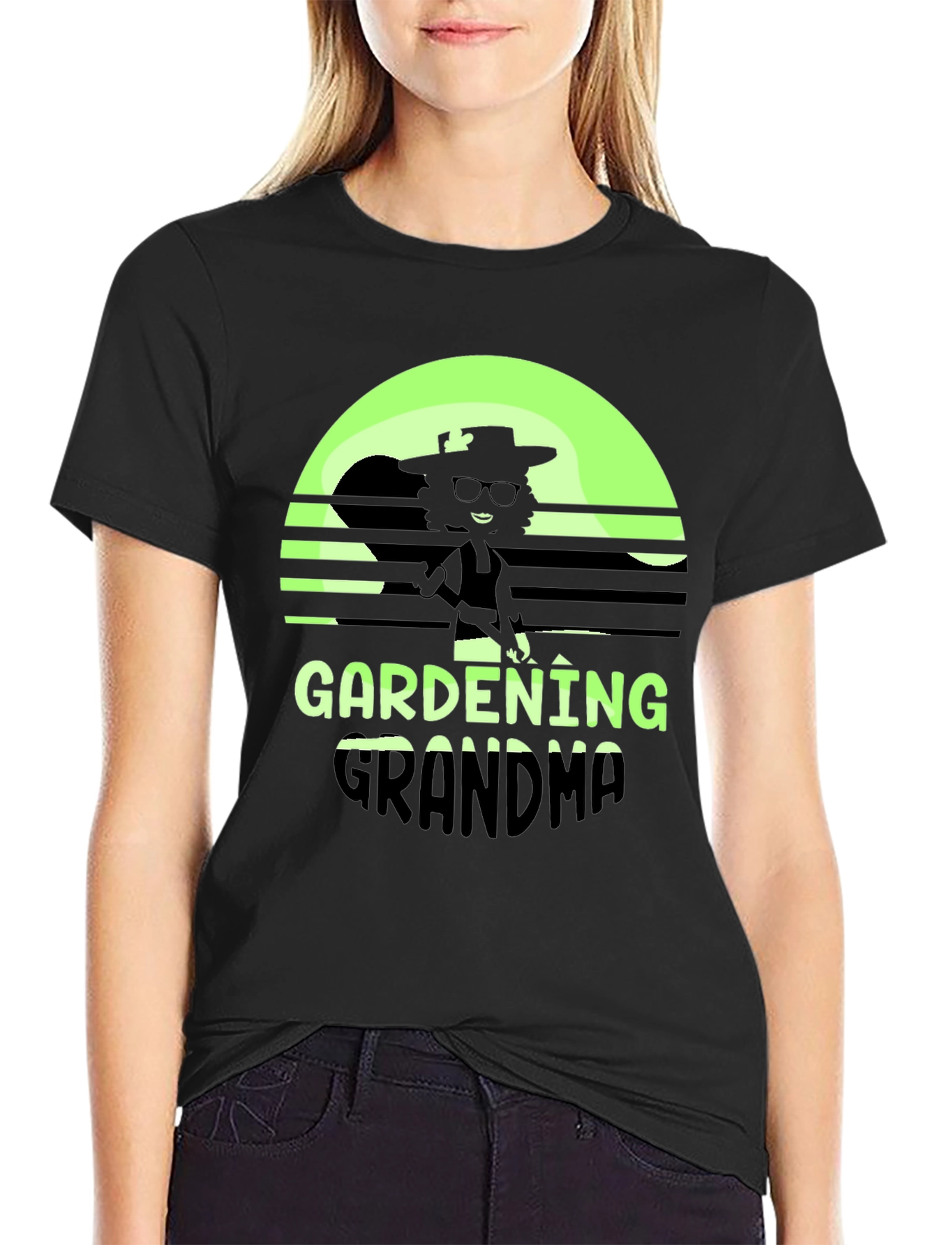 Gardening Grandma T-Shirt - Retro Style