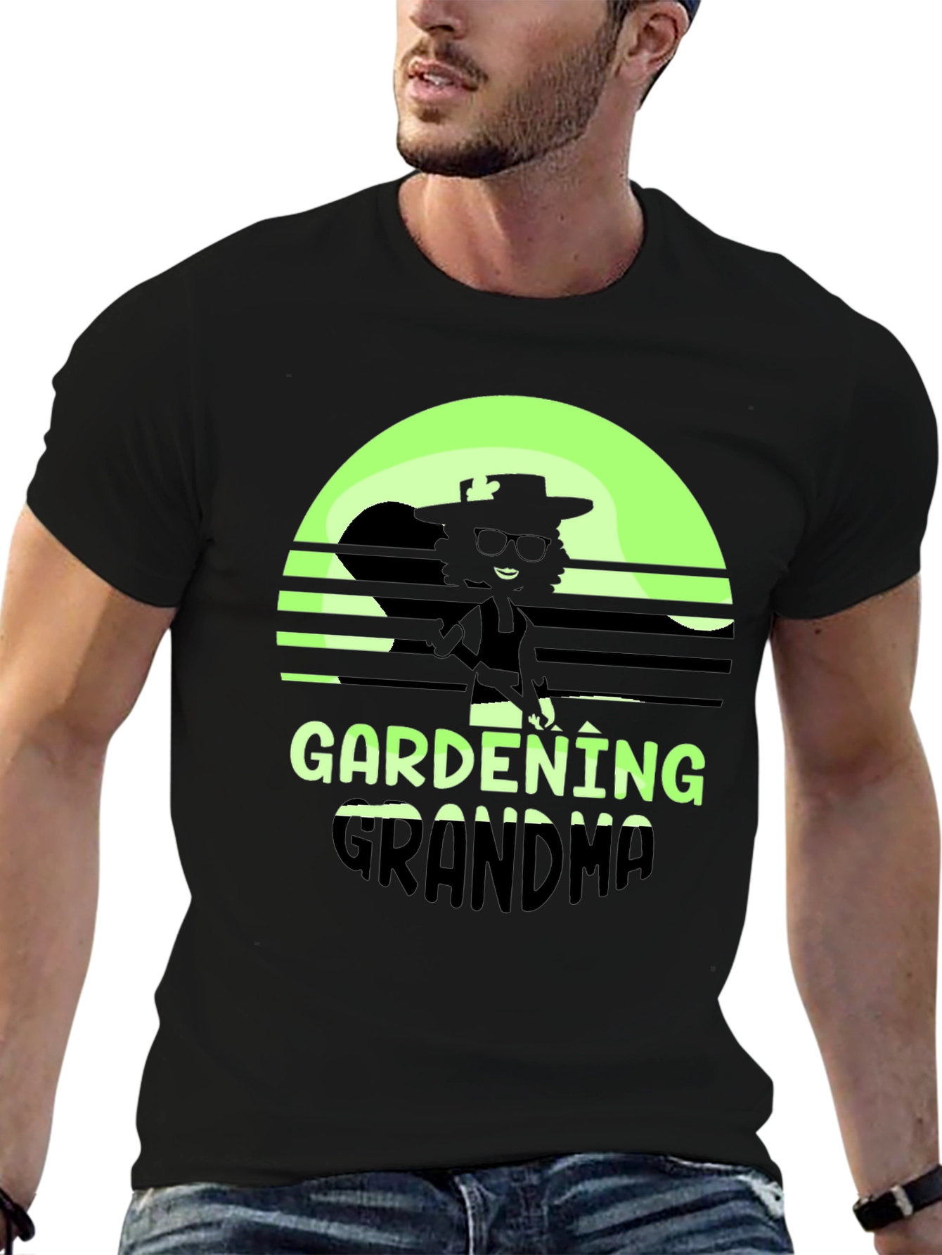 Gardening Grandma T-Shirt - Retro Style