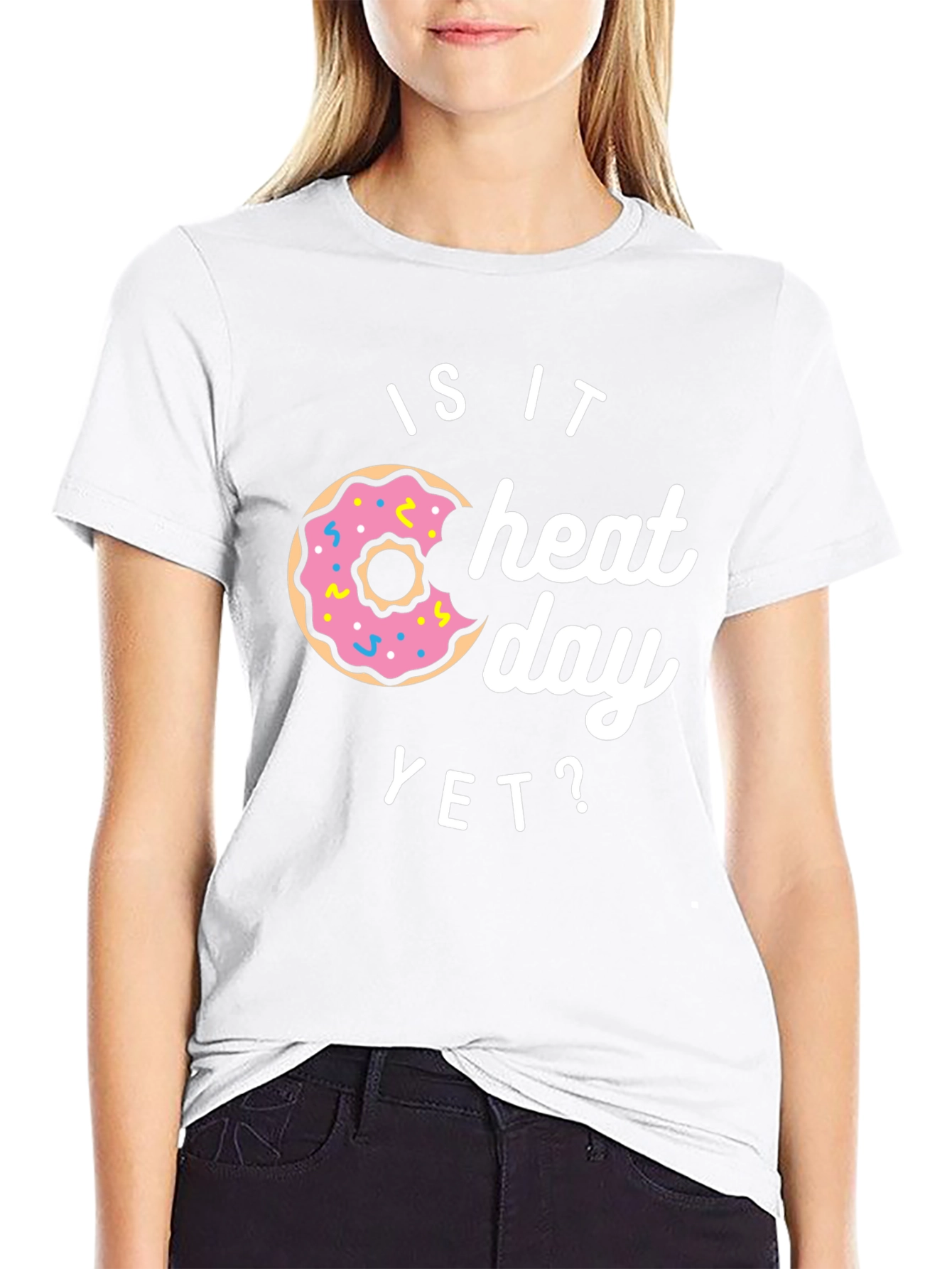 Is It Cheat Day Yet? Donut Graphic Tee