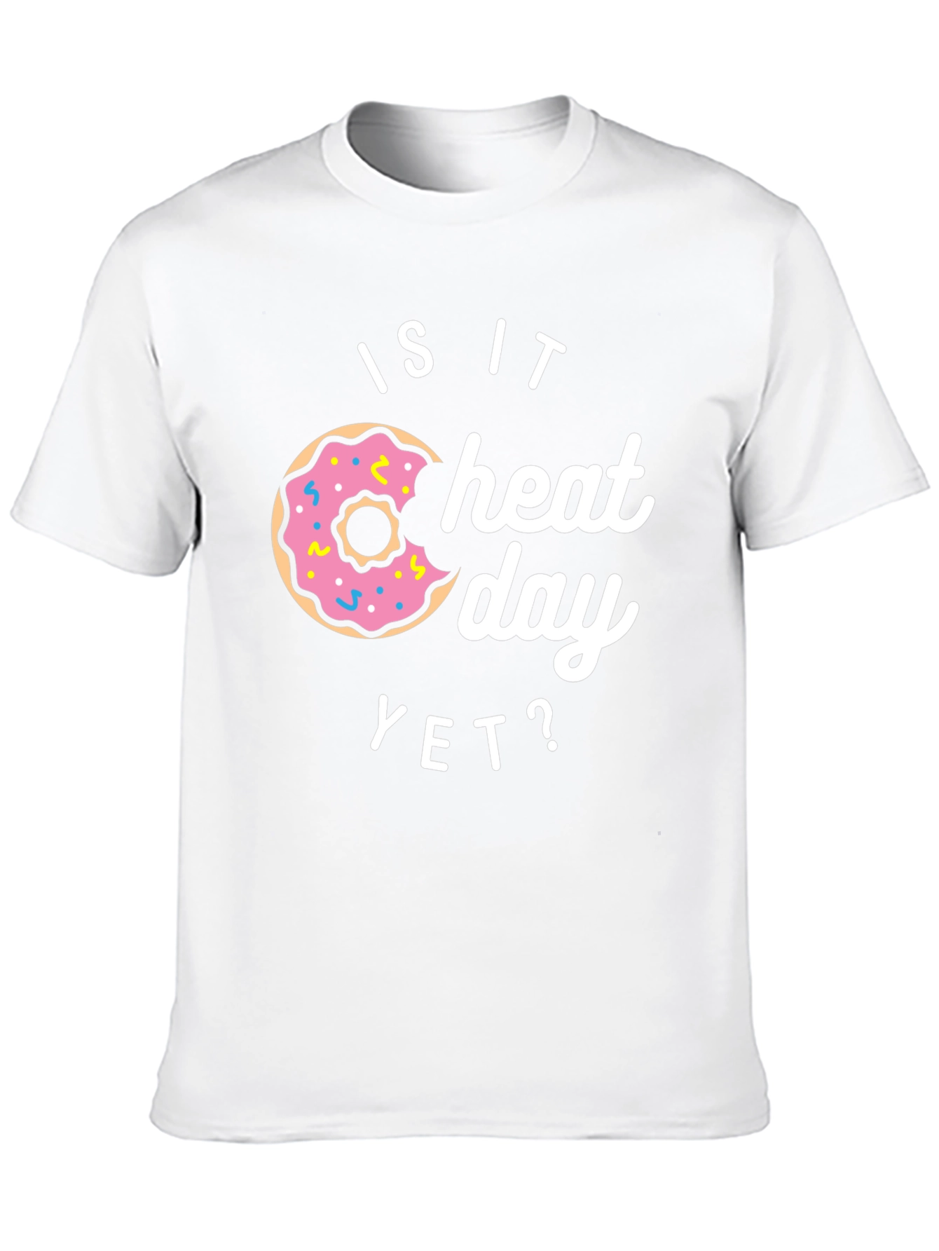 Is It Cheat Day Yet? Donut Graphic Tee