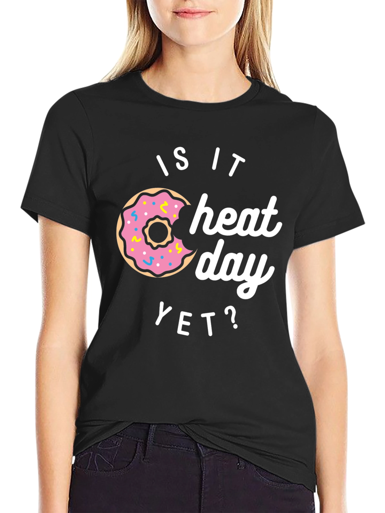 Is It Cheat Day Yet? Donut Graphic Tee