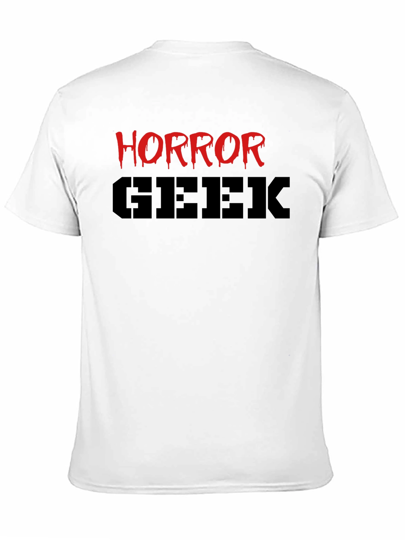 Horror Geek Black T-Shirt