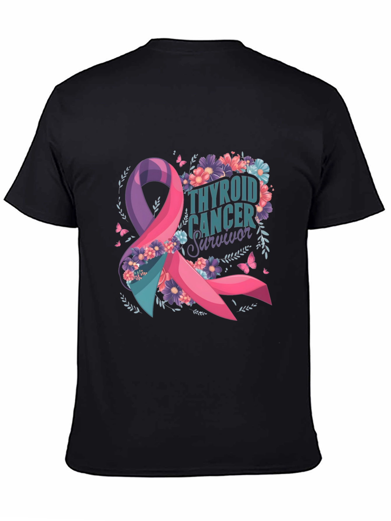 Thyroid Cancer Survivor Ribbon T-Shirt