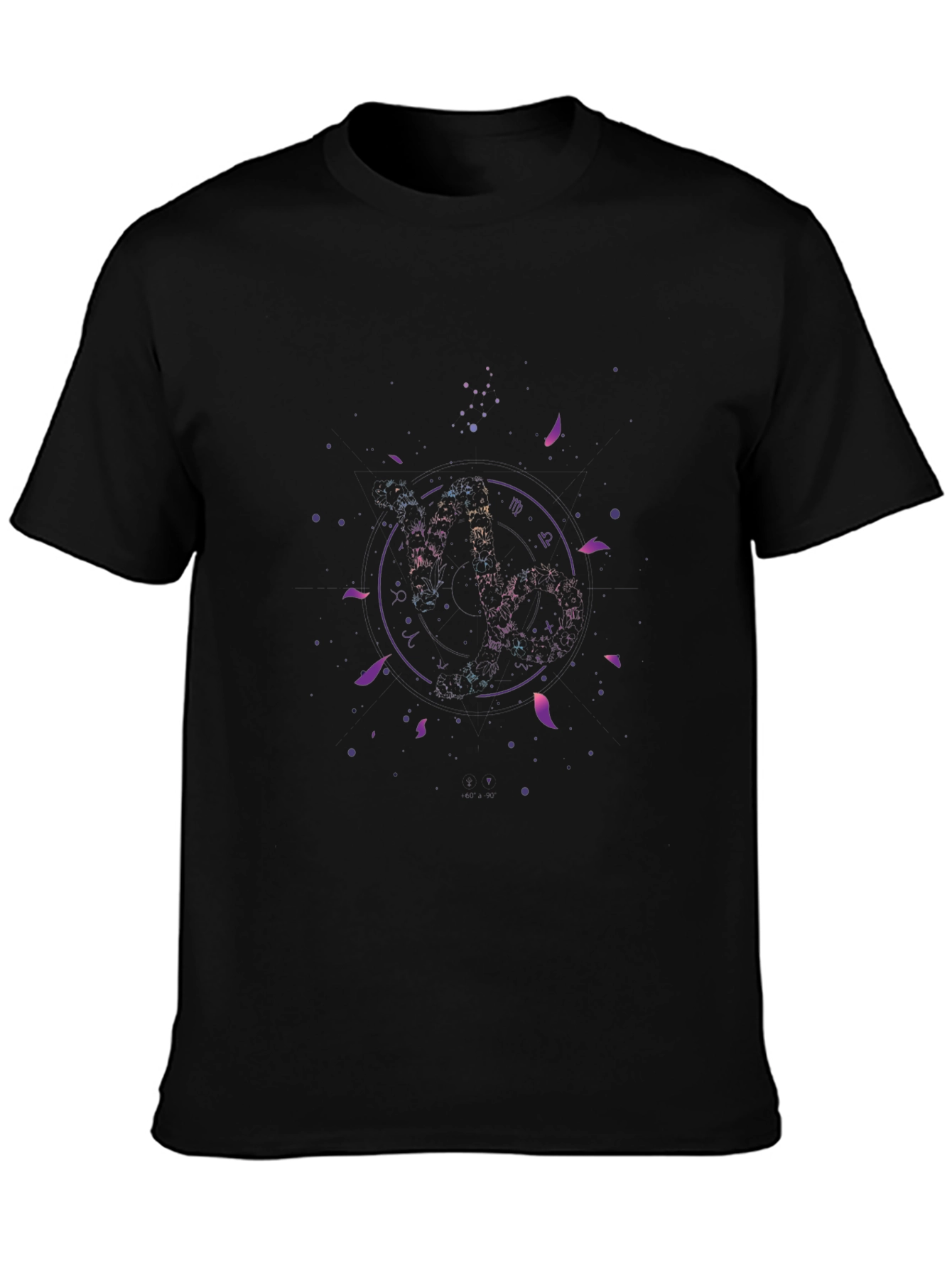 Zodiac Sign Graphic Print Tee