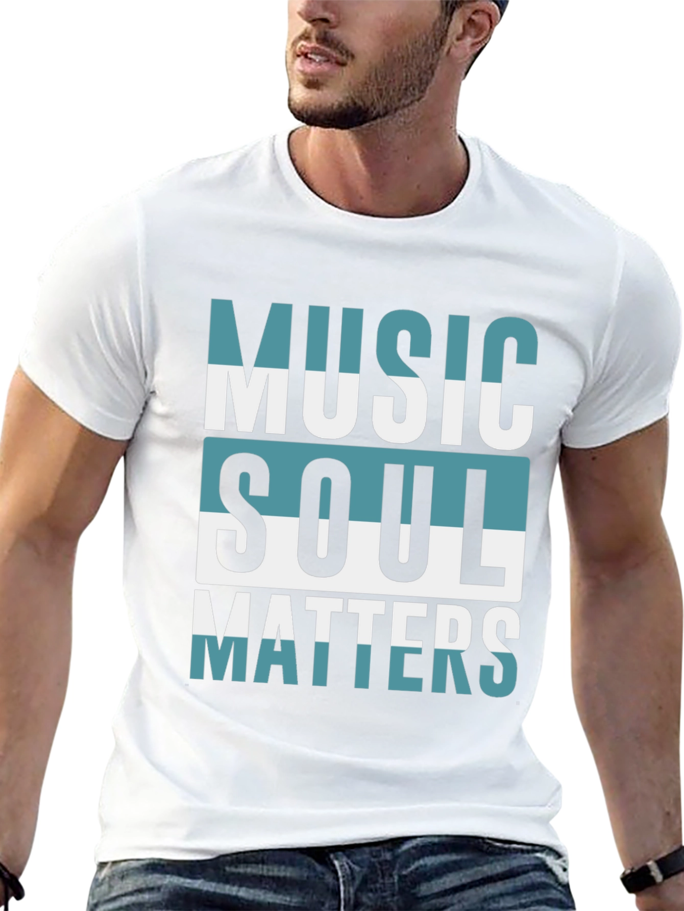 Music Soul Matters Graphic Tee - Stylish Comfort