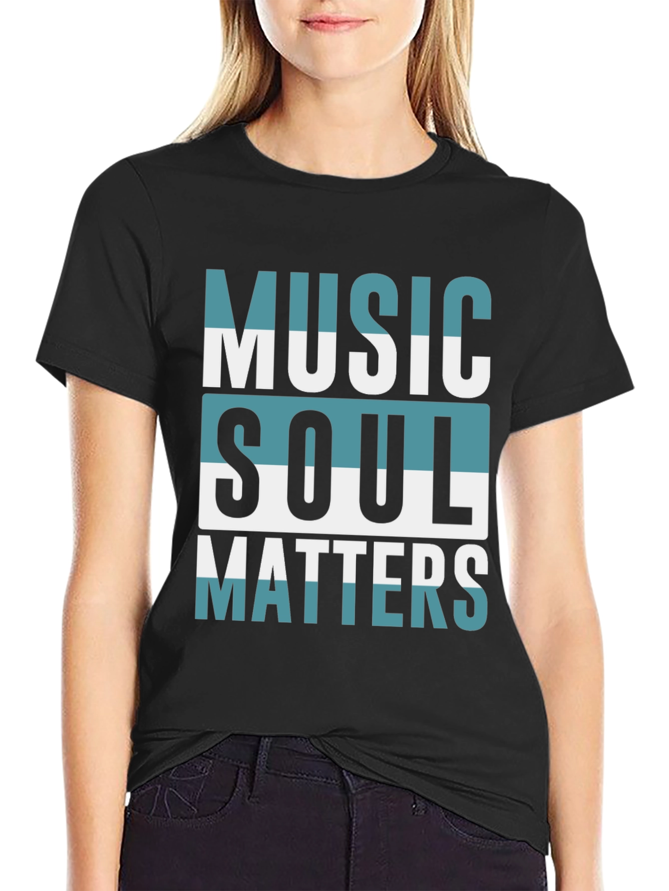 Music Soul Matters Graphic Tee - Stylish Comfort
