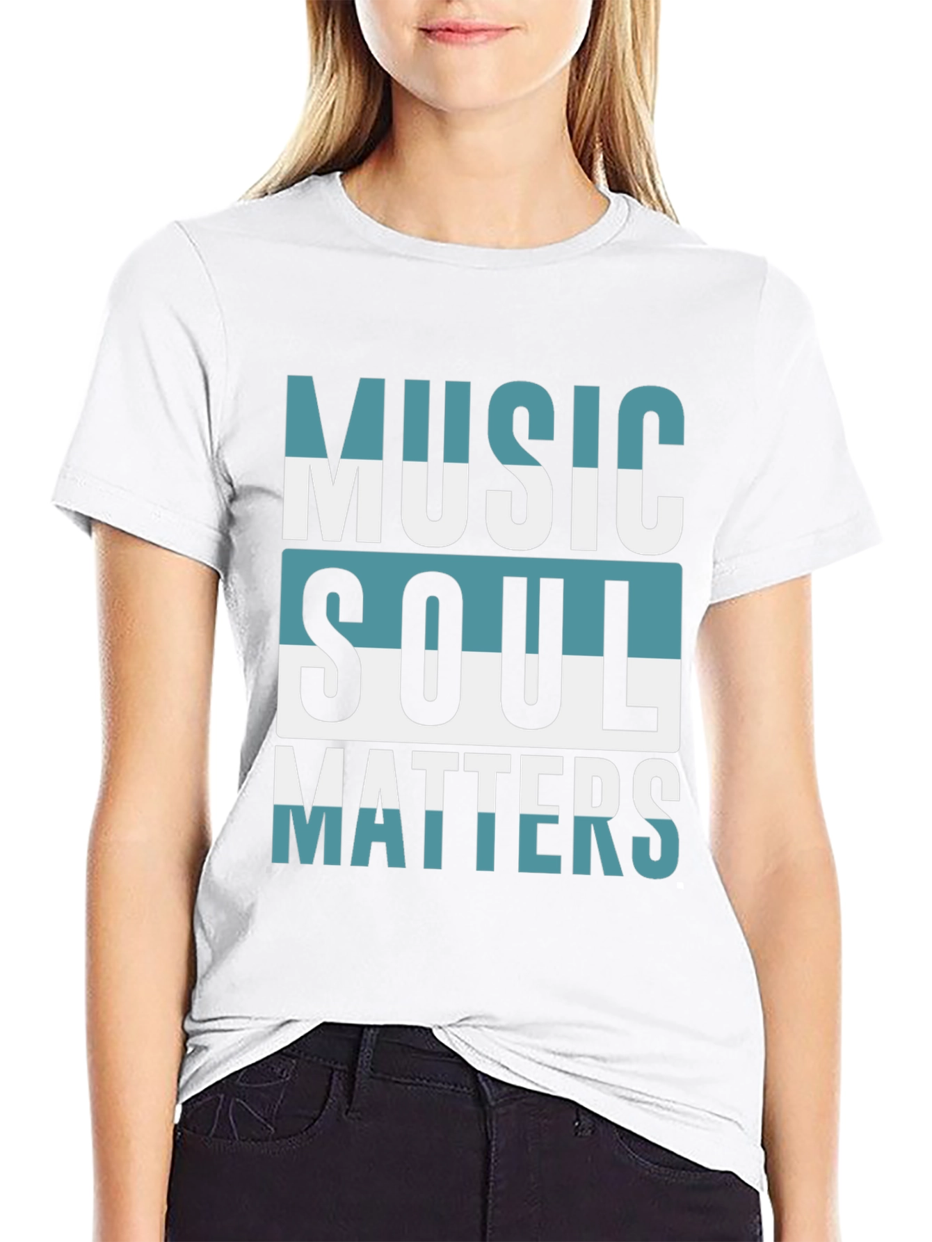 Music Soul Matters Graphic Tee - Stylish Comfort