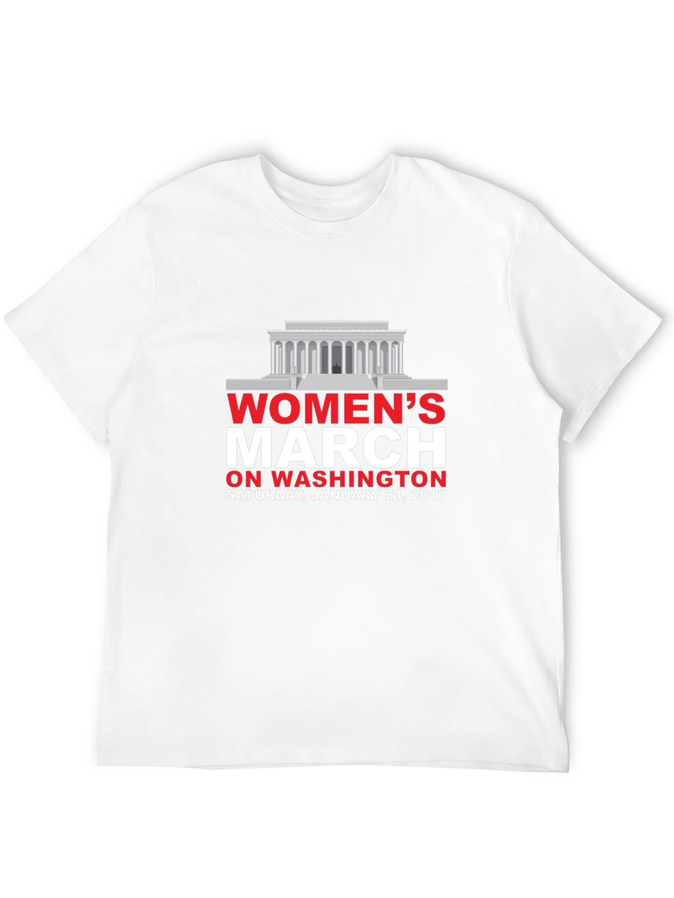 Womens March on Washington Black T-Shirt