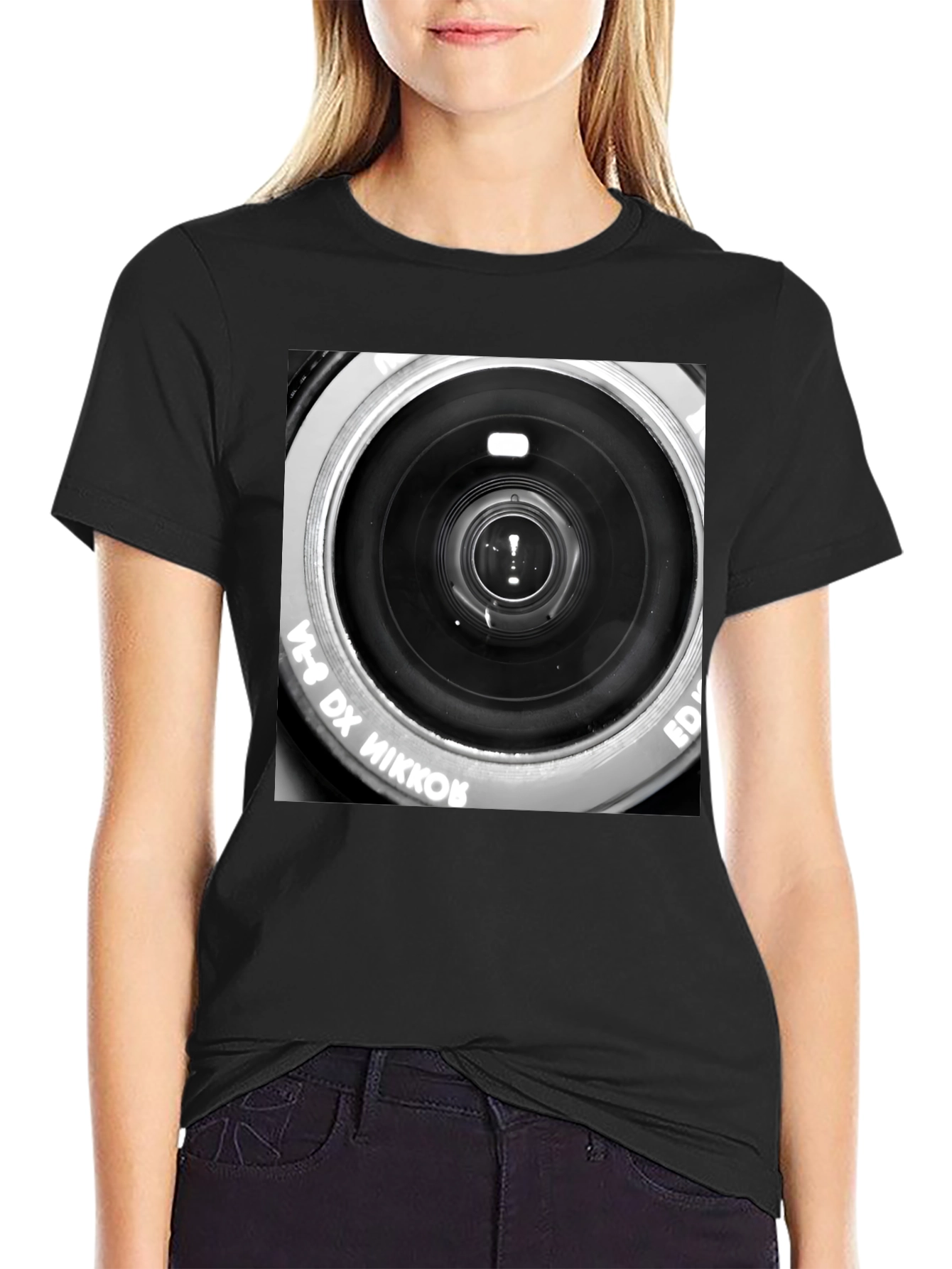 Camera Lens Graphic T-Shirt - Photographer Apparel