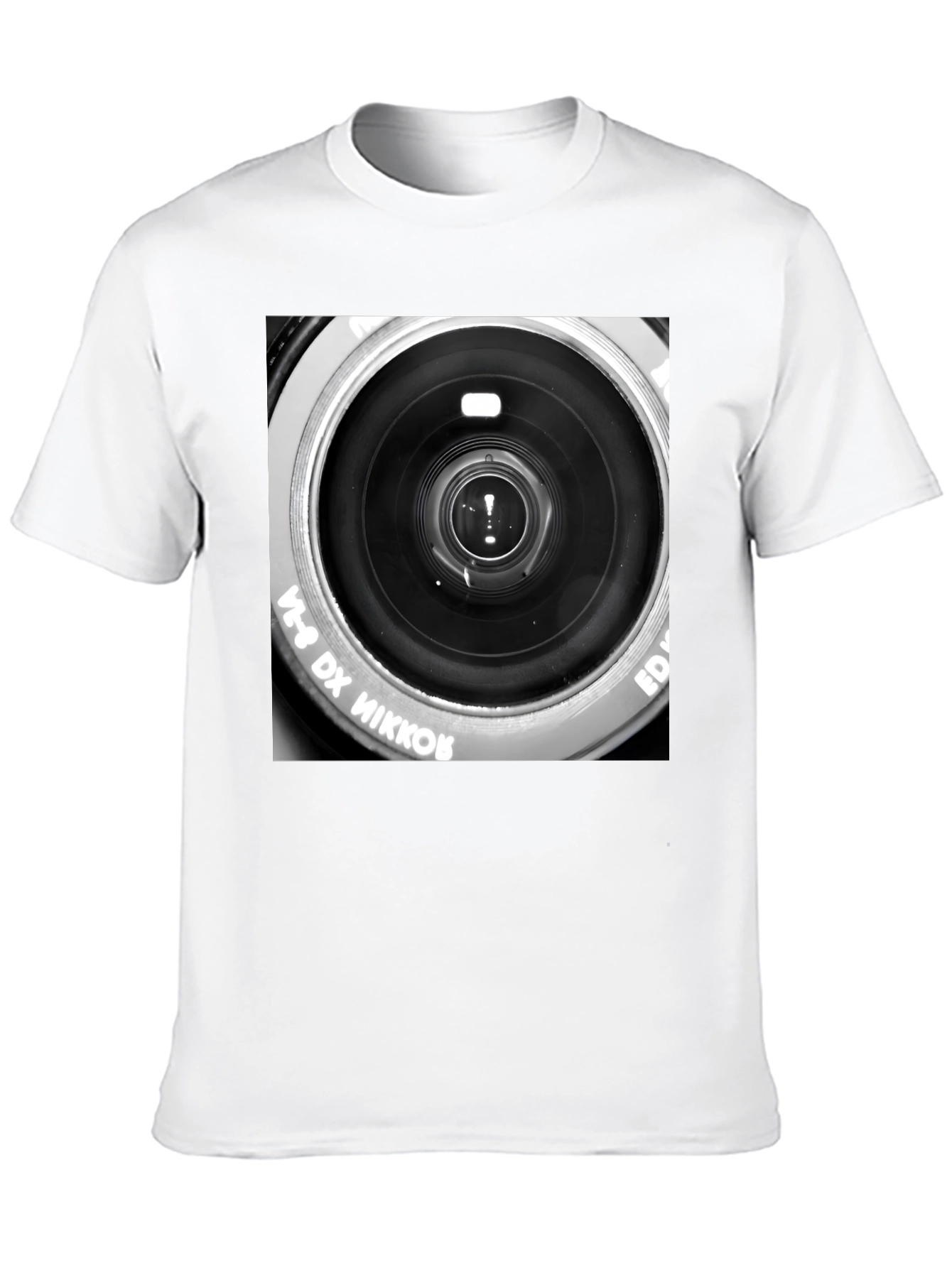 Camera Lens Graphic T-Shirt - Photographer Apparel