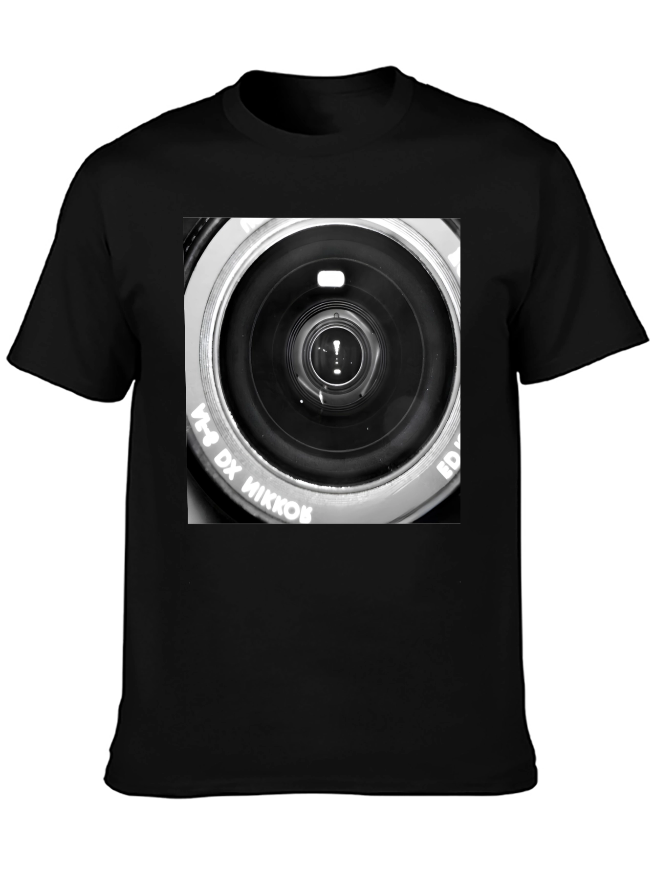 Camera Lens Graphic T-Shirt - Photographer Apparel