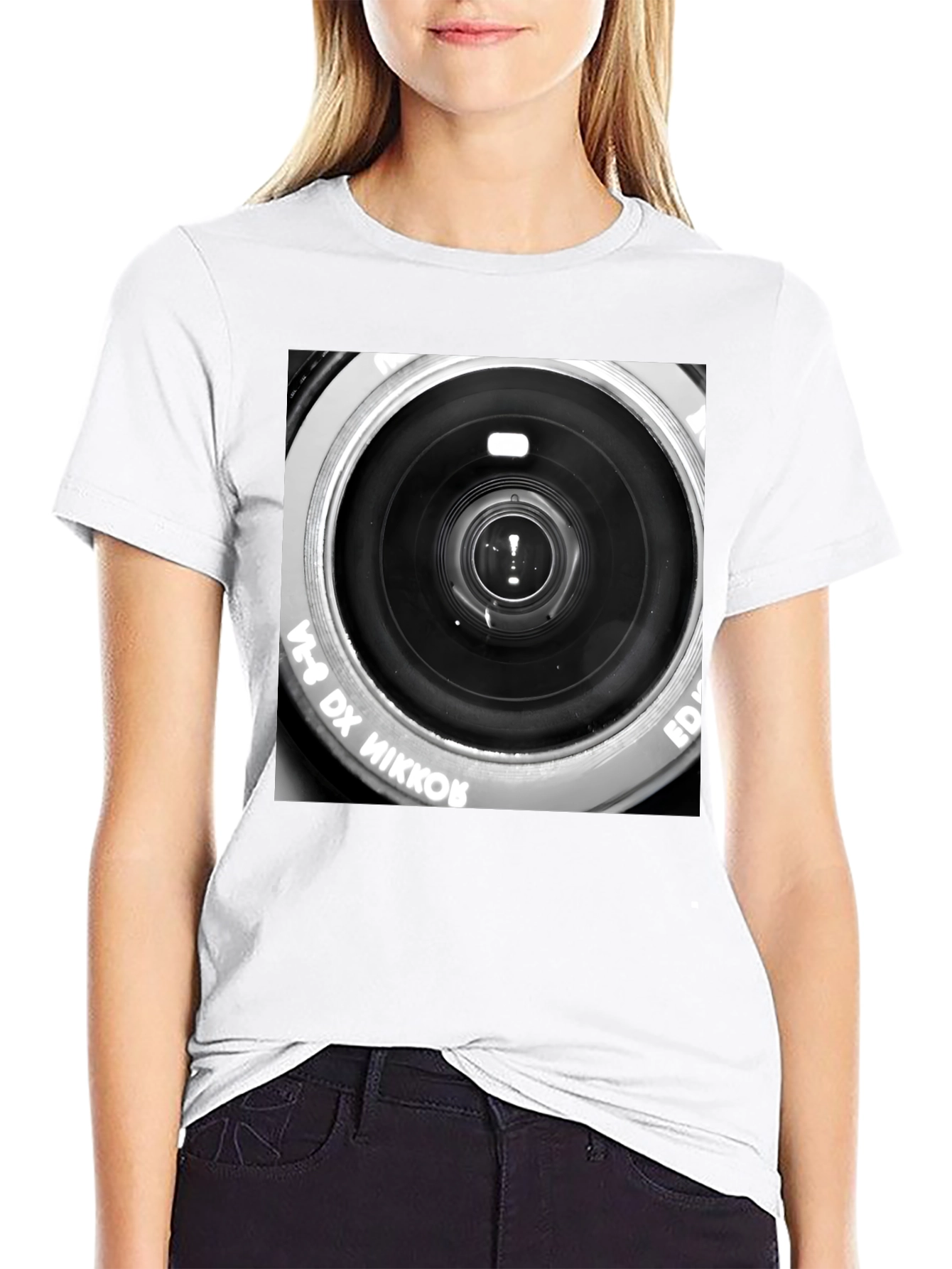 Camera Lens Graphic T-Shirt - Photographer Apparel