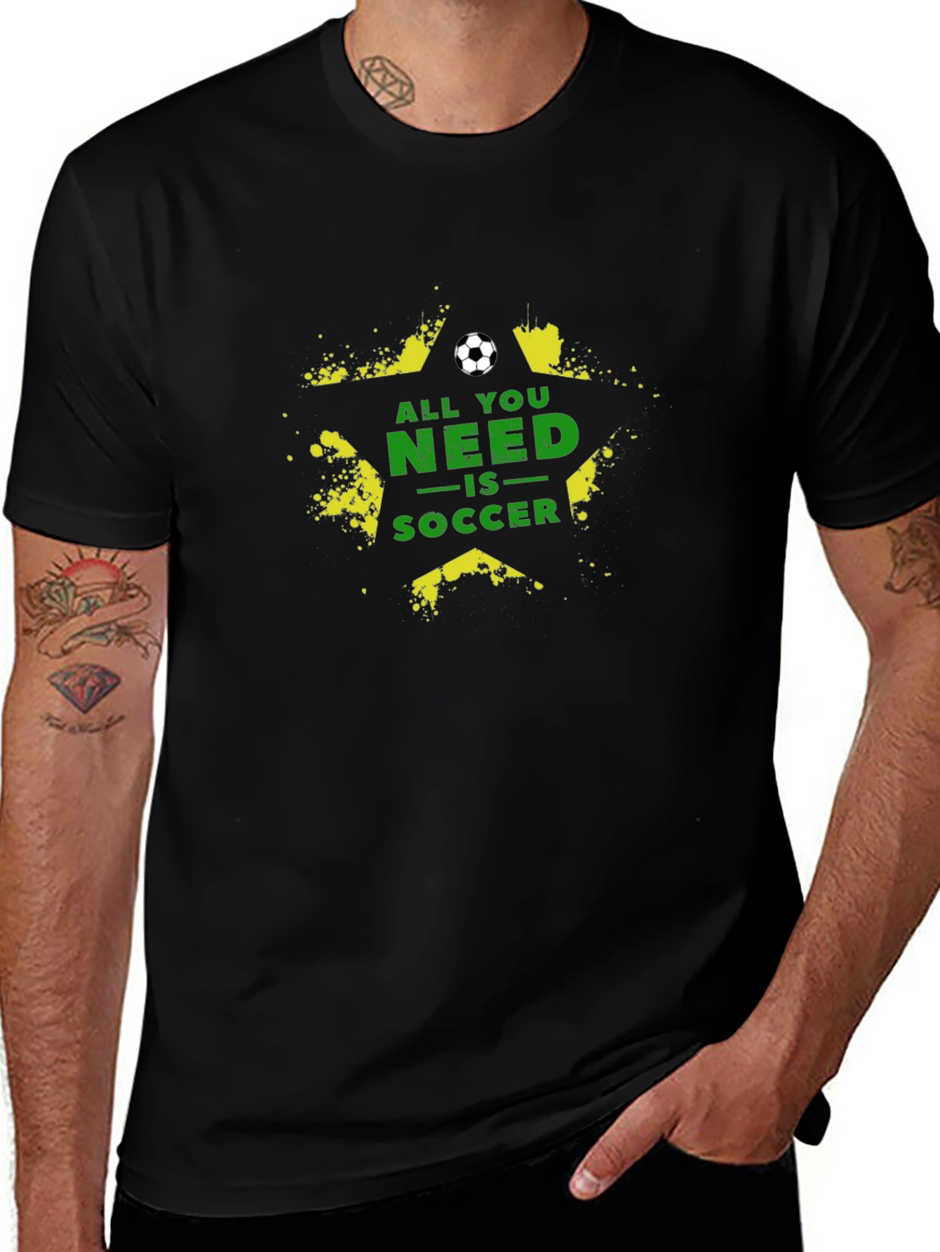 All You Need Is Soccer Graphic Tee