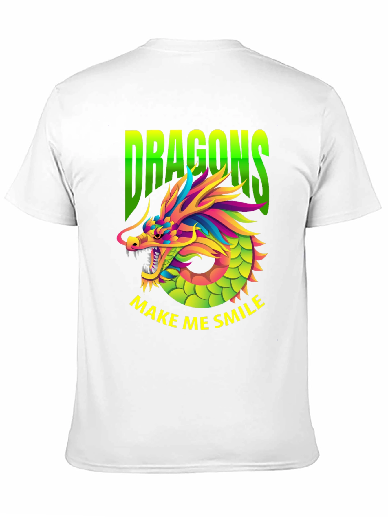 Dragons Make Me Smile Graphic Tee