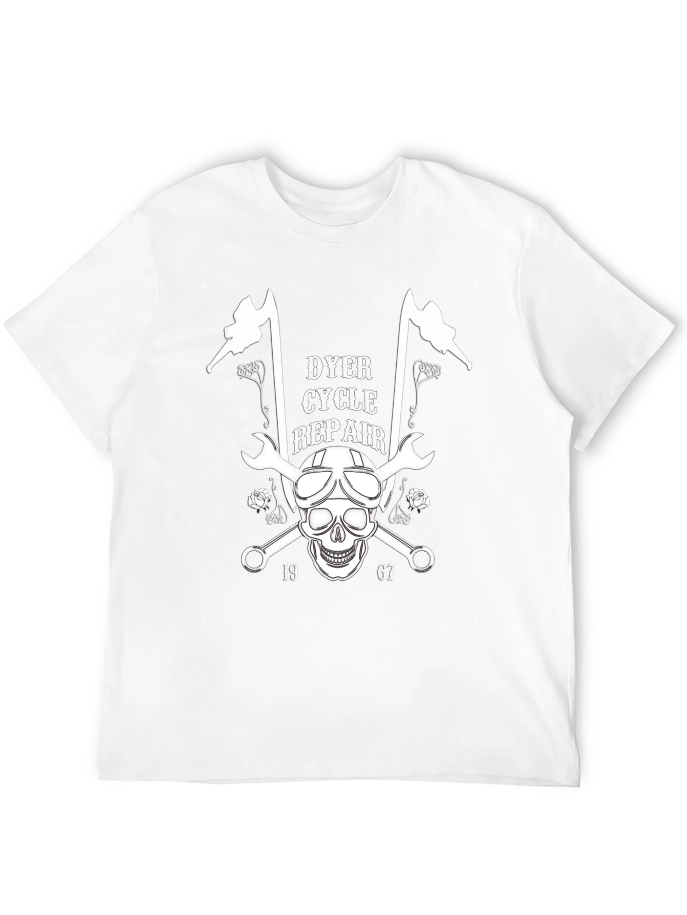 Dyer Cycle Repair Black T-Shirt