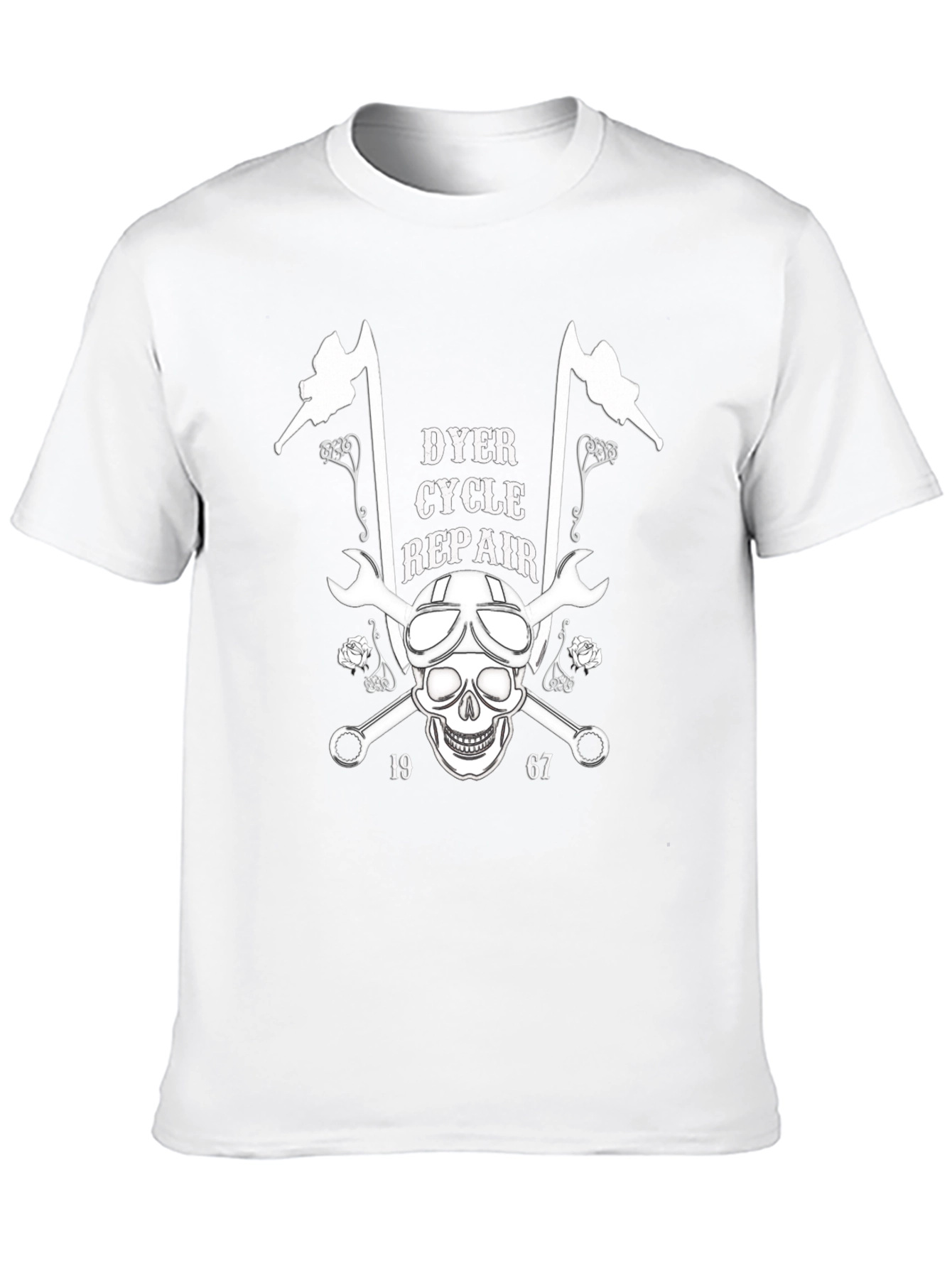 Dyer Cycle Repair Black T-Shirt