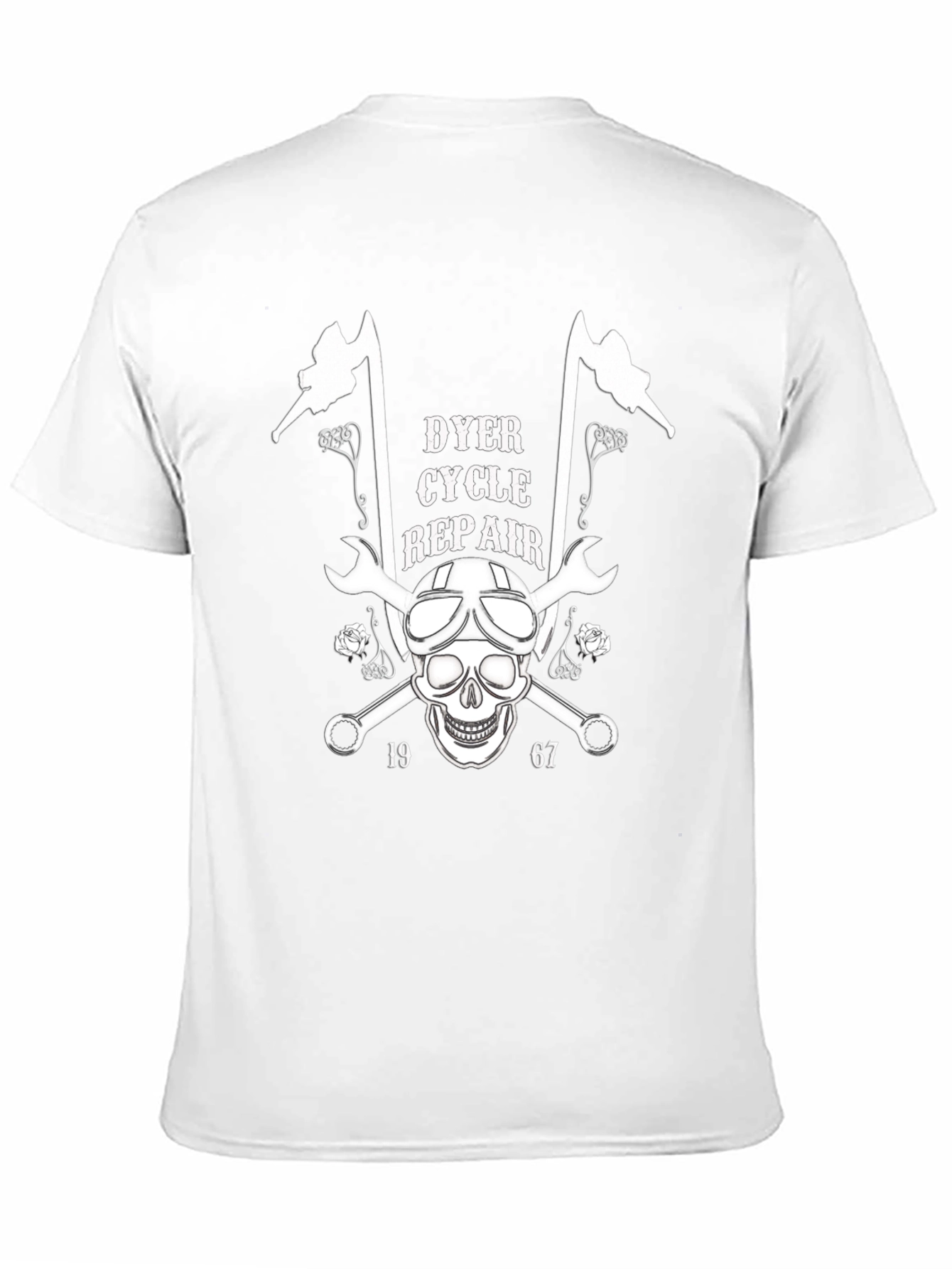 Dyer Cycle Repair Black T-Shirt