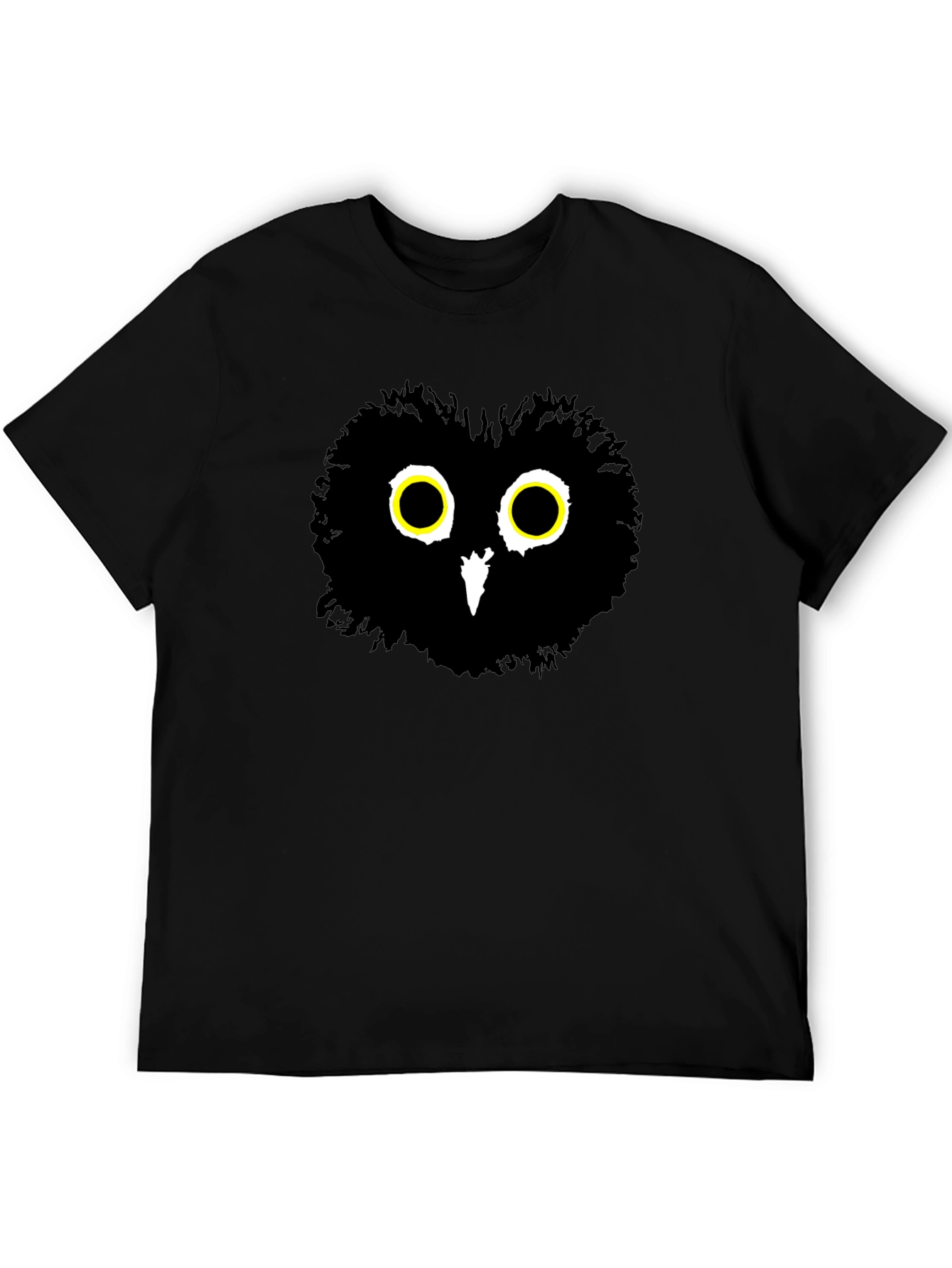 Owl Graphic Black T-Shirt