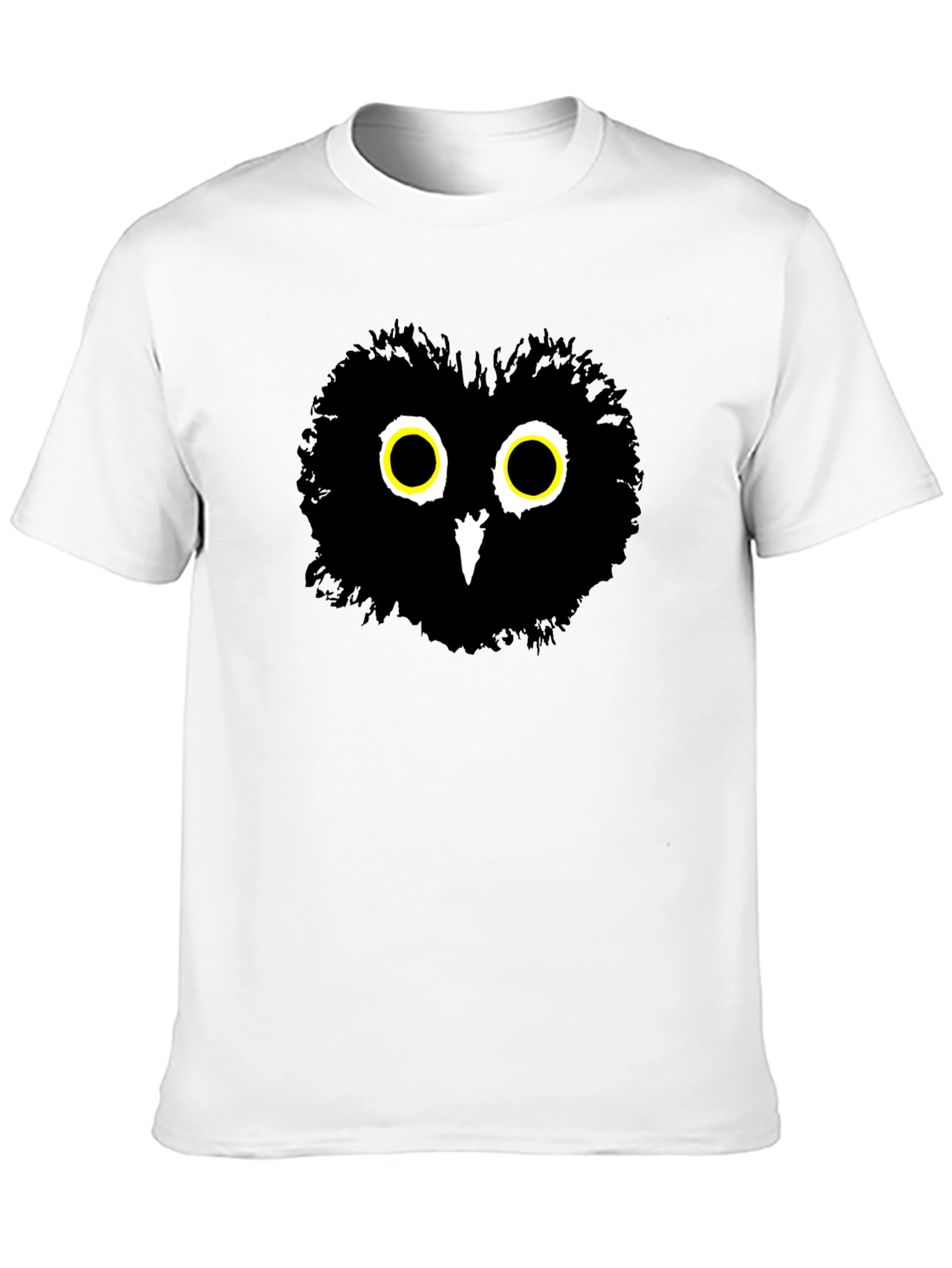 Owl Graphic Black T-Shirt
