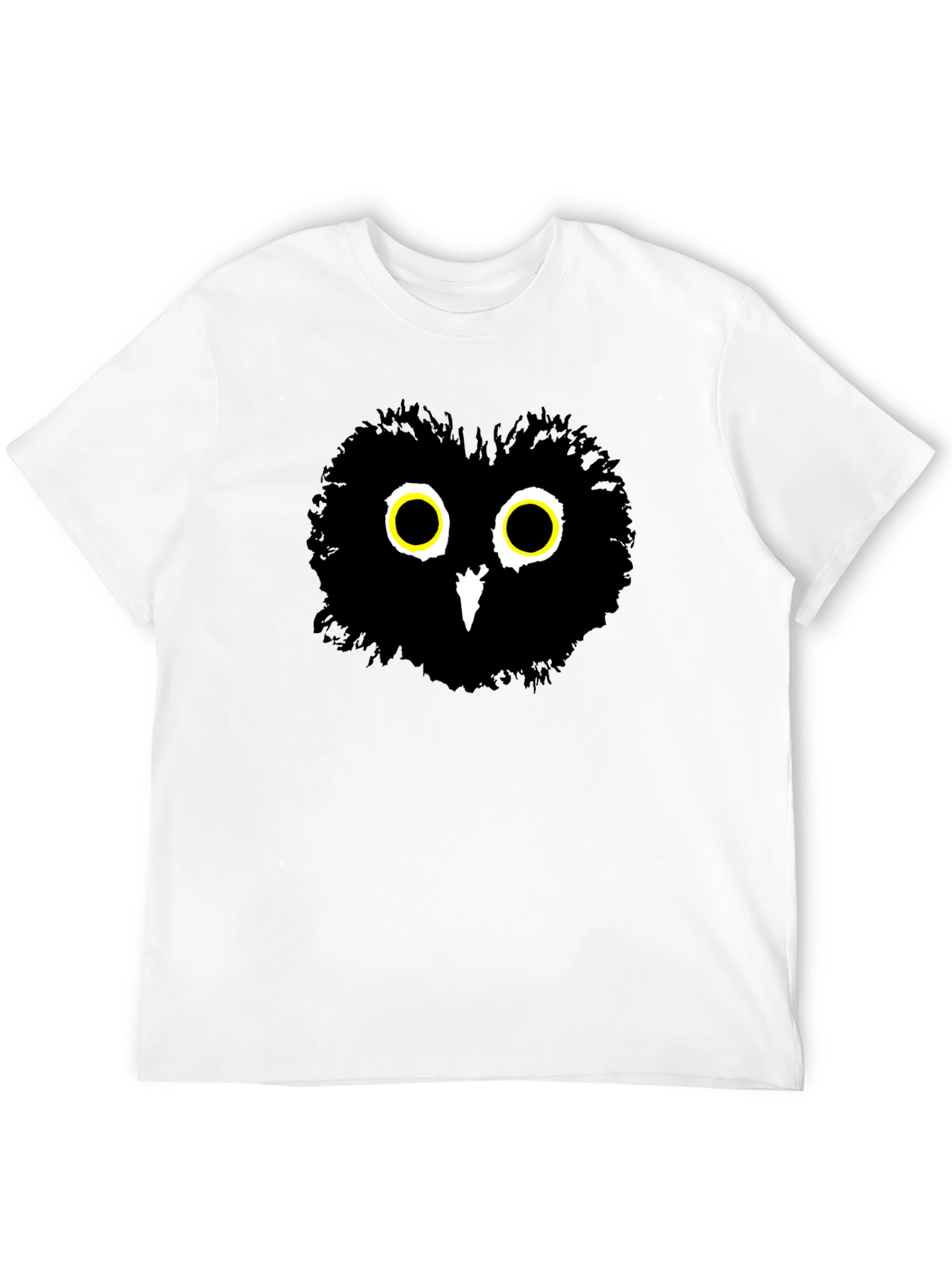 Owl Graphic Black T-Shirt