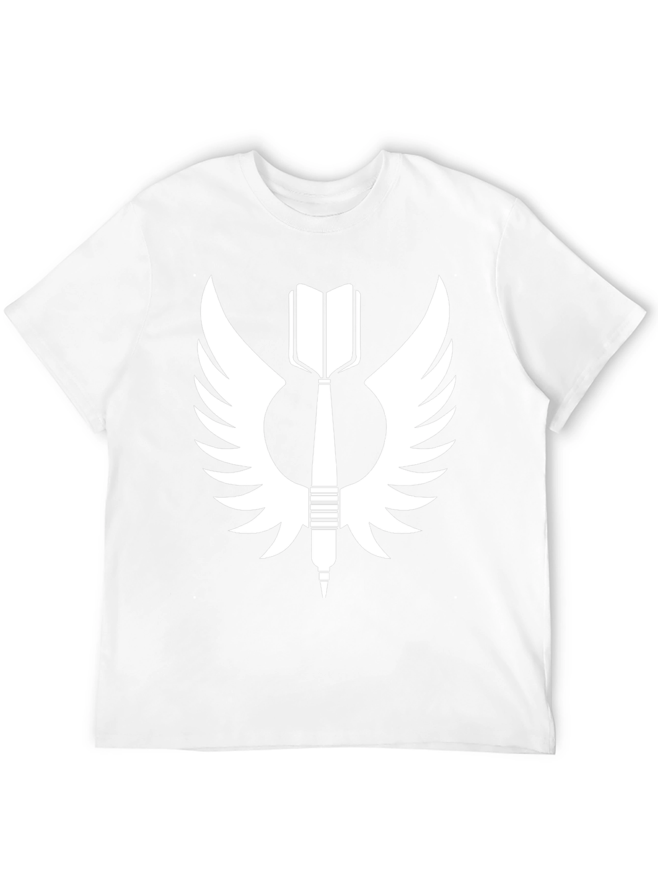 Winged Dart T-Shirt - Black Graphic Tee