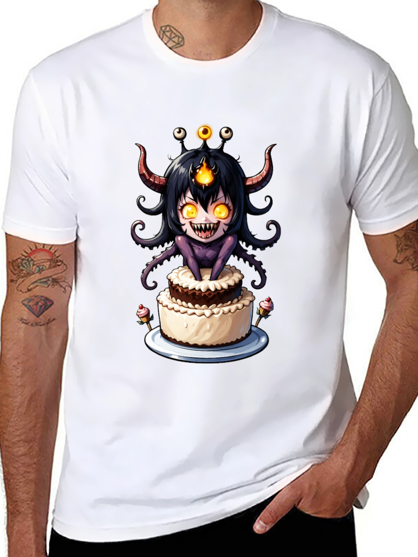 Monster Cake Graphic T-Shirt