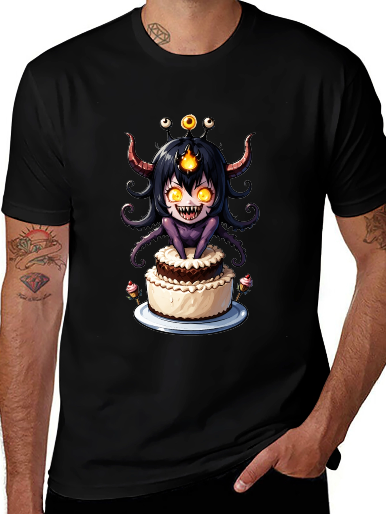 Monster Cake Graphic T-Shirt