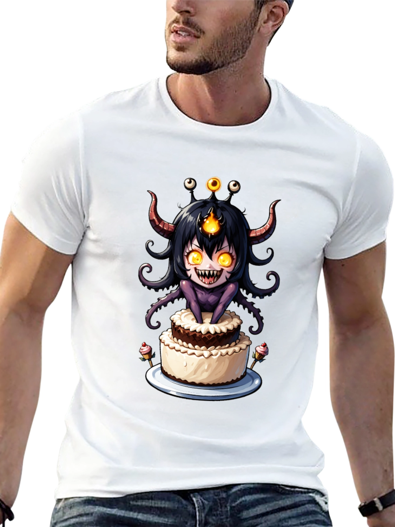 Monster Cake Graphic T-Shirt