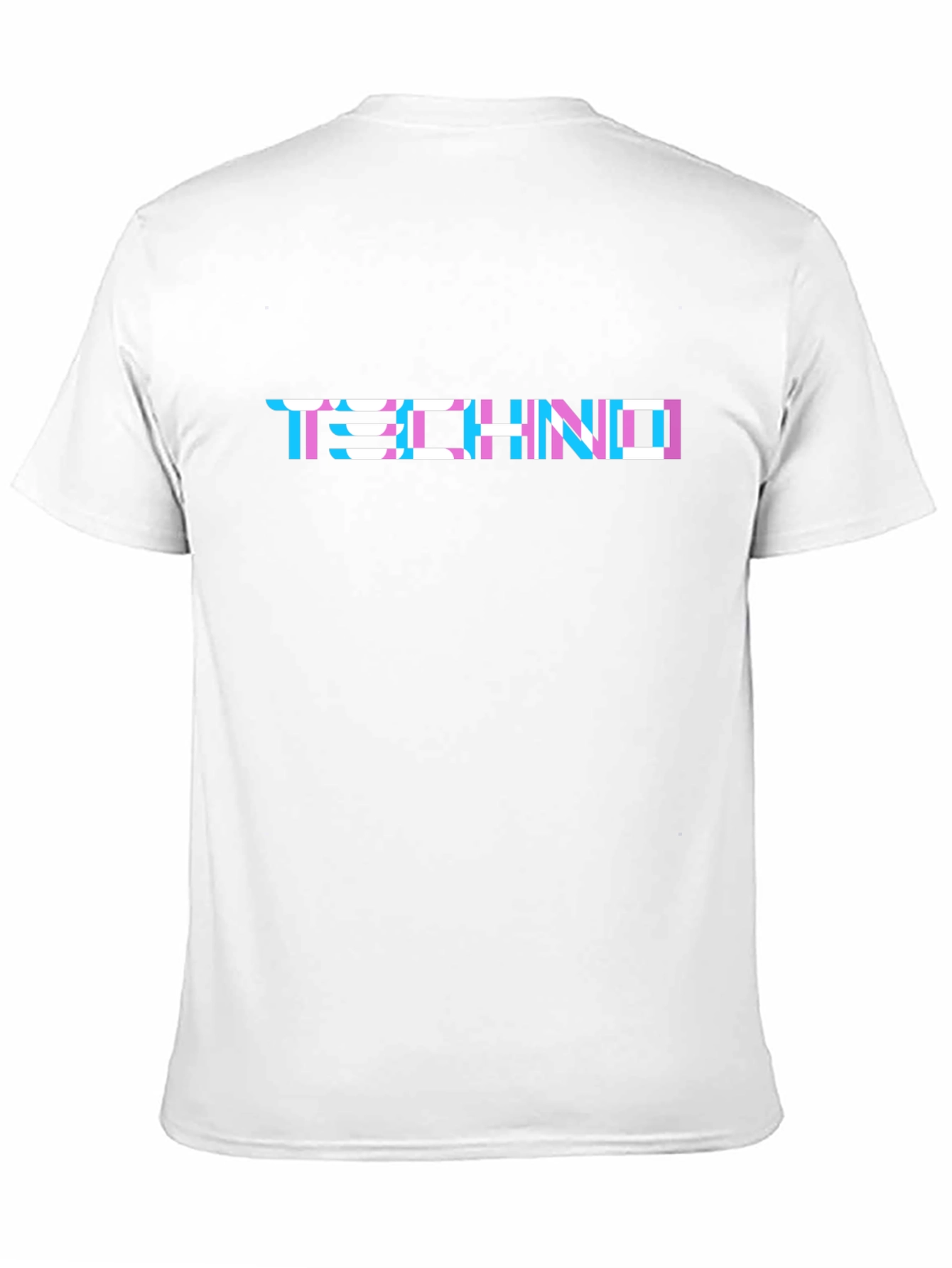 Techno Graphic Tee - Stylish Printed Cotton T-Shirt