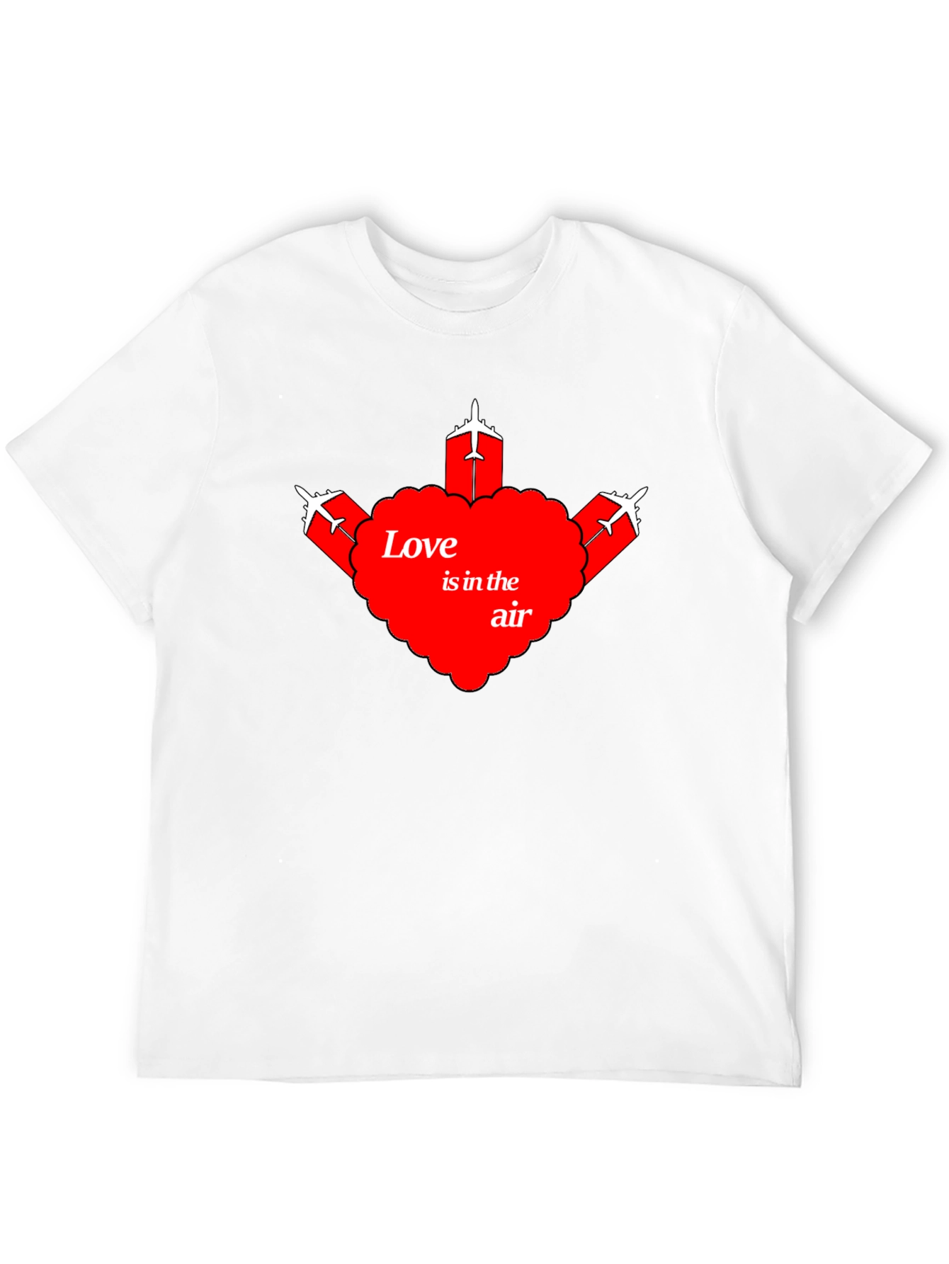 Love is in the Air T-Shirt Aviation Tee
