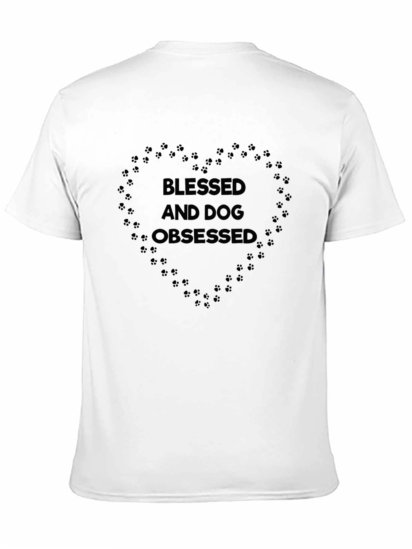 Blessed and Dog Obsessed Graphic T-Shirt
