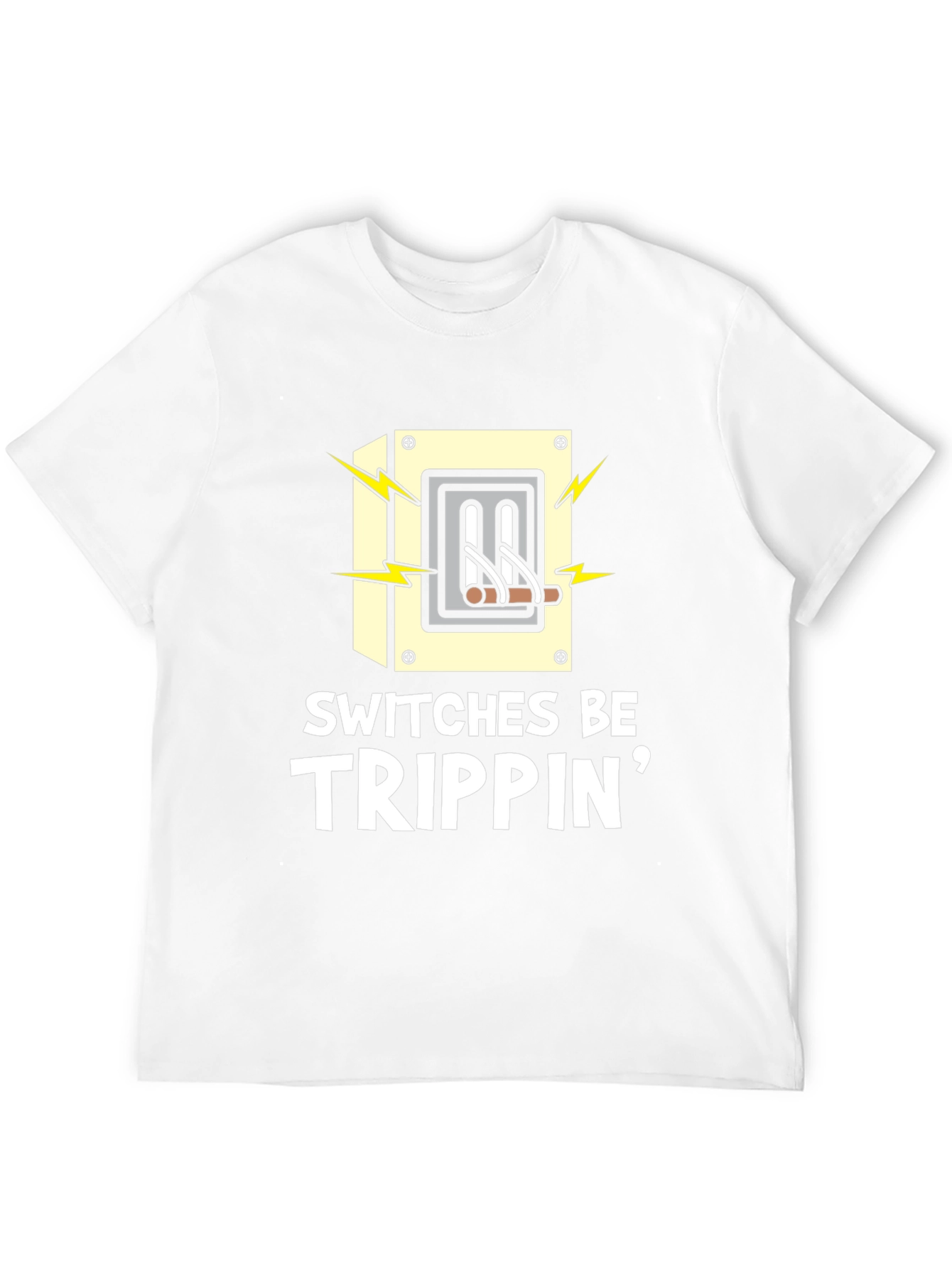 Switches Be Trippin Black Graphic Tee